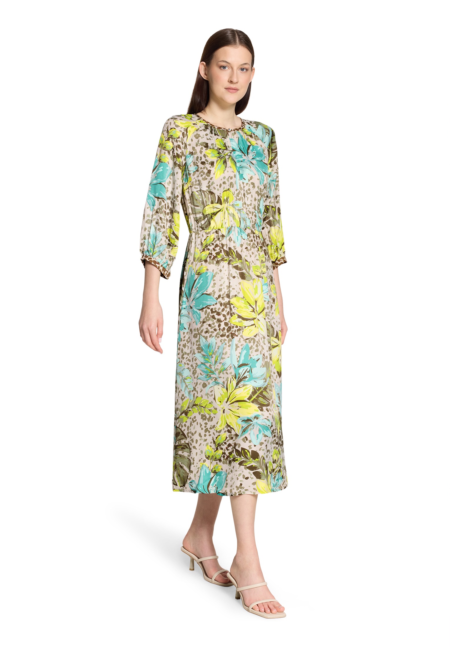 Betty Barclay Sommerkleid »Damen mit Rundhalsausschnitt« Ohne Tasche