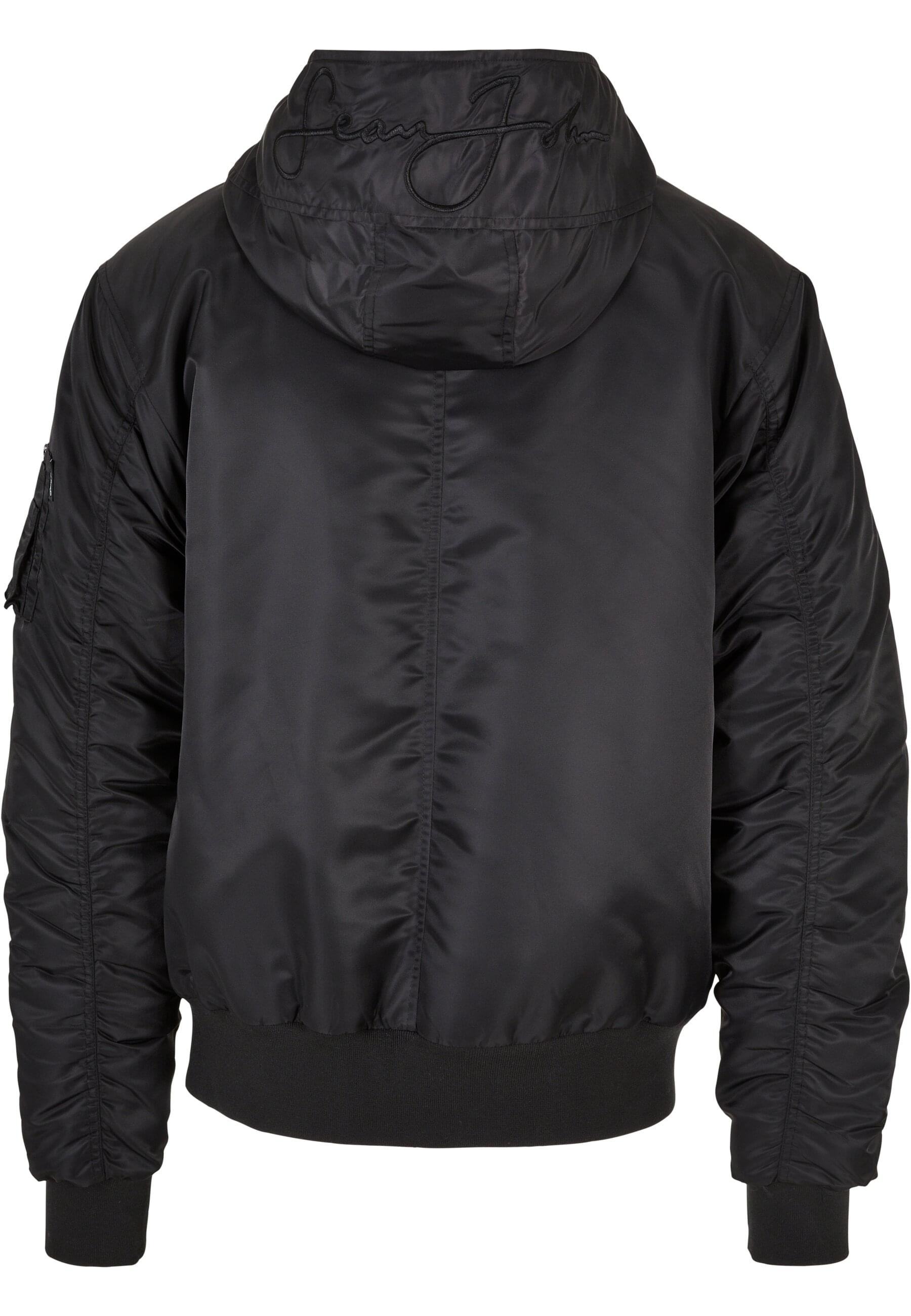 Sean John Allwetterjacke »Sean John Herren JM224-021-01 Script Logo Hooded Bomberjacket«, (1 St.), mit Kapuze