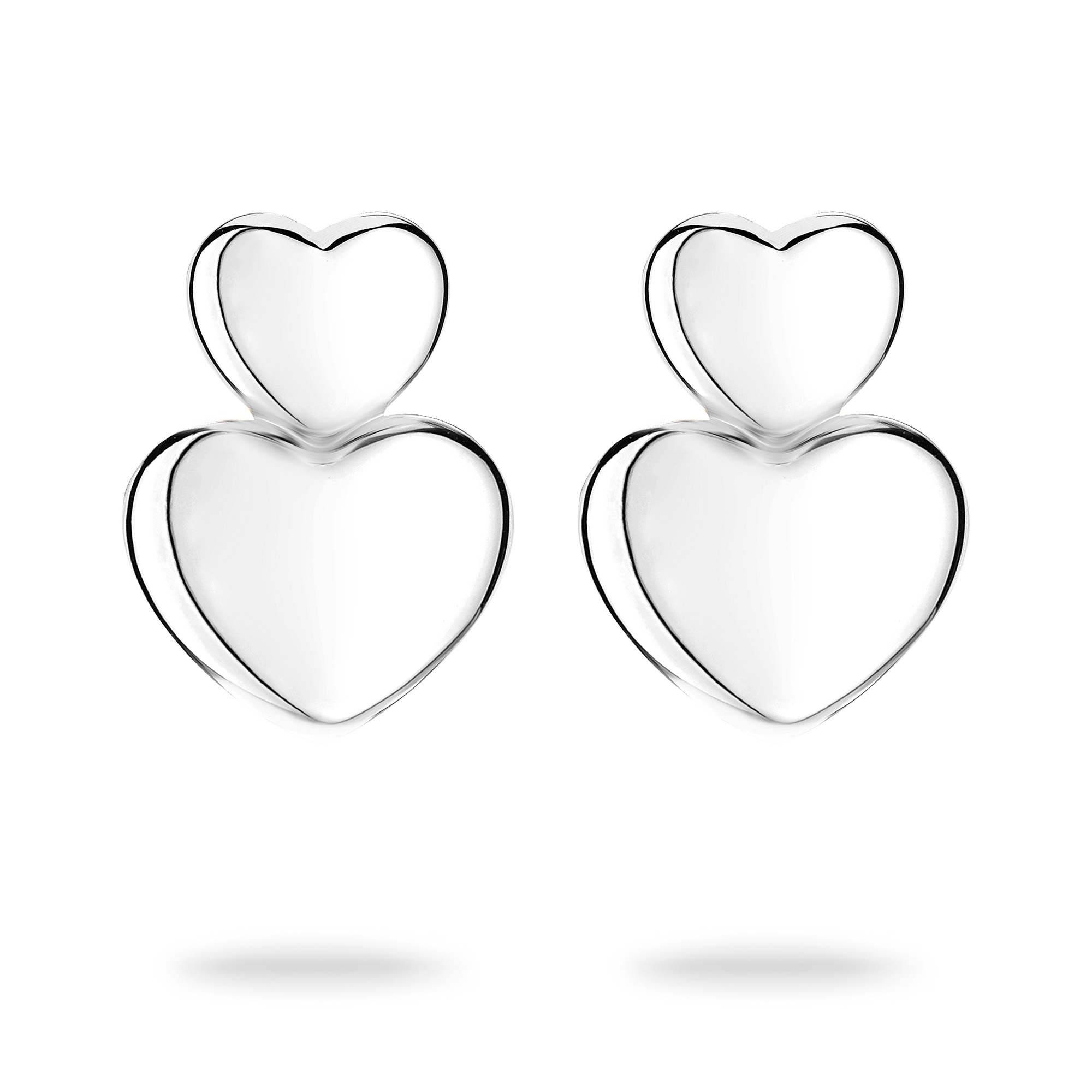 Tamaris Paar Ohrstecker »Schmuck Geschenk Edelstahl Ohrringe Bold Hearts Herz«