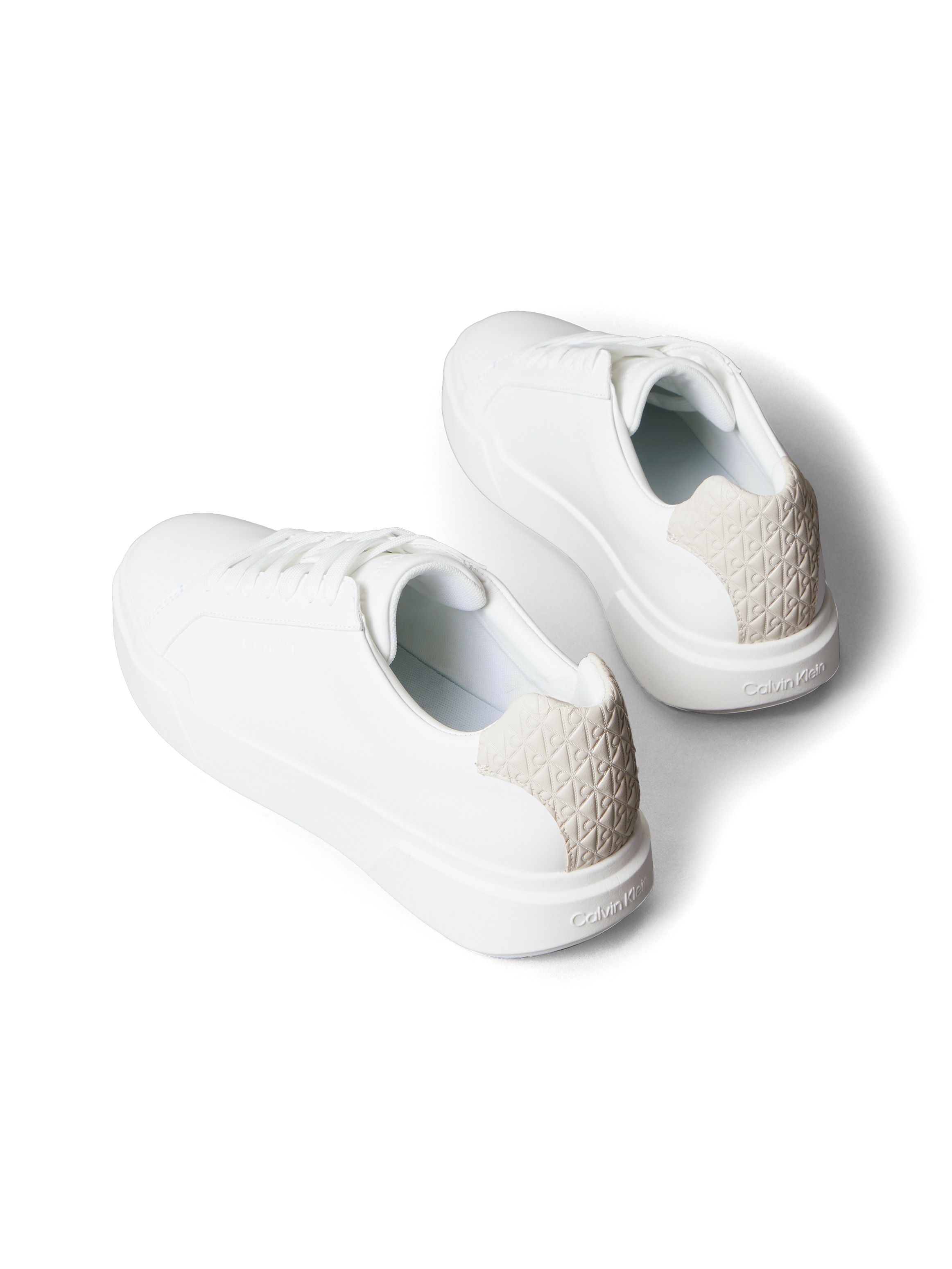 Calvin Klein Sneaker "CHUNKY CUPSOLE LACEUP LTH BT AOP" Halbschuh, Freizeit günstig online kaufen