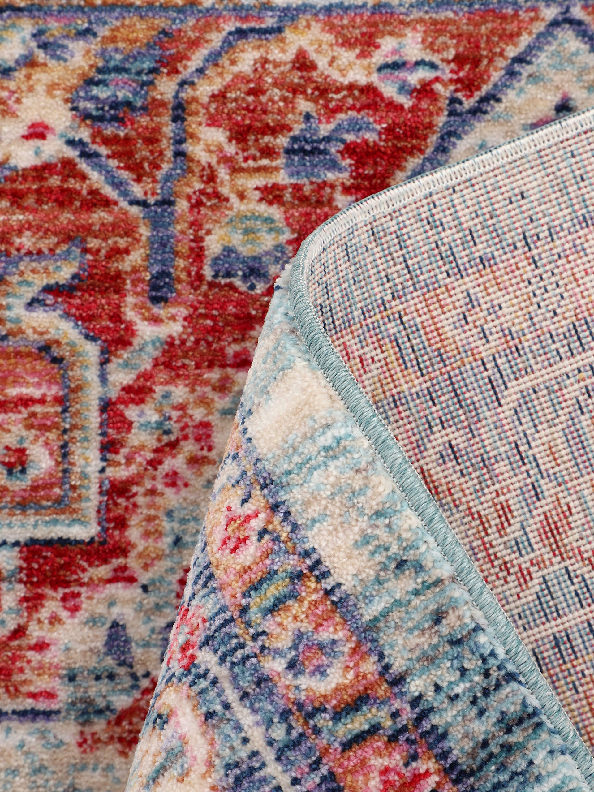 carpetfine Teppich »Phoenix«, rechteckig, 6 mm Höhe, Vintage Look, Wohnzimmer