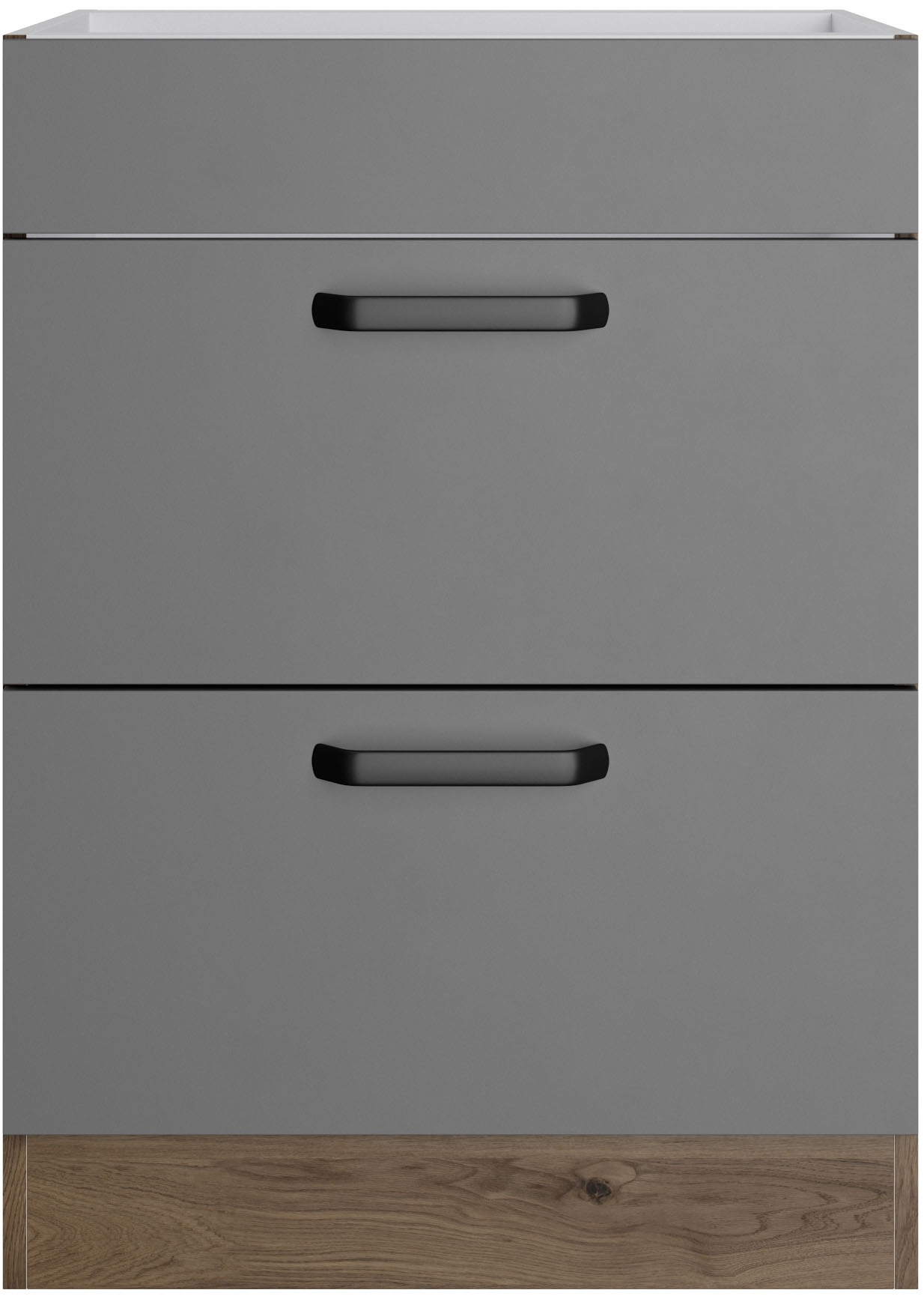 wiho Küchen Kochfeldumbauschrank "Elba" Breite 60 cm günstig online kaufen