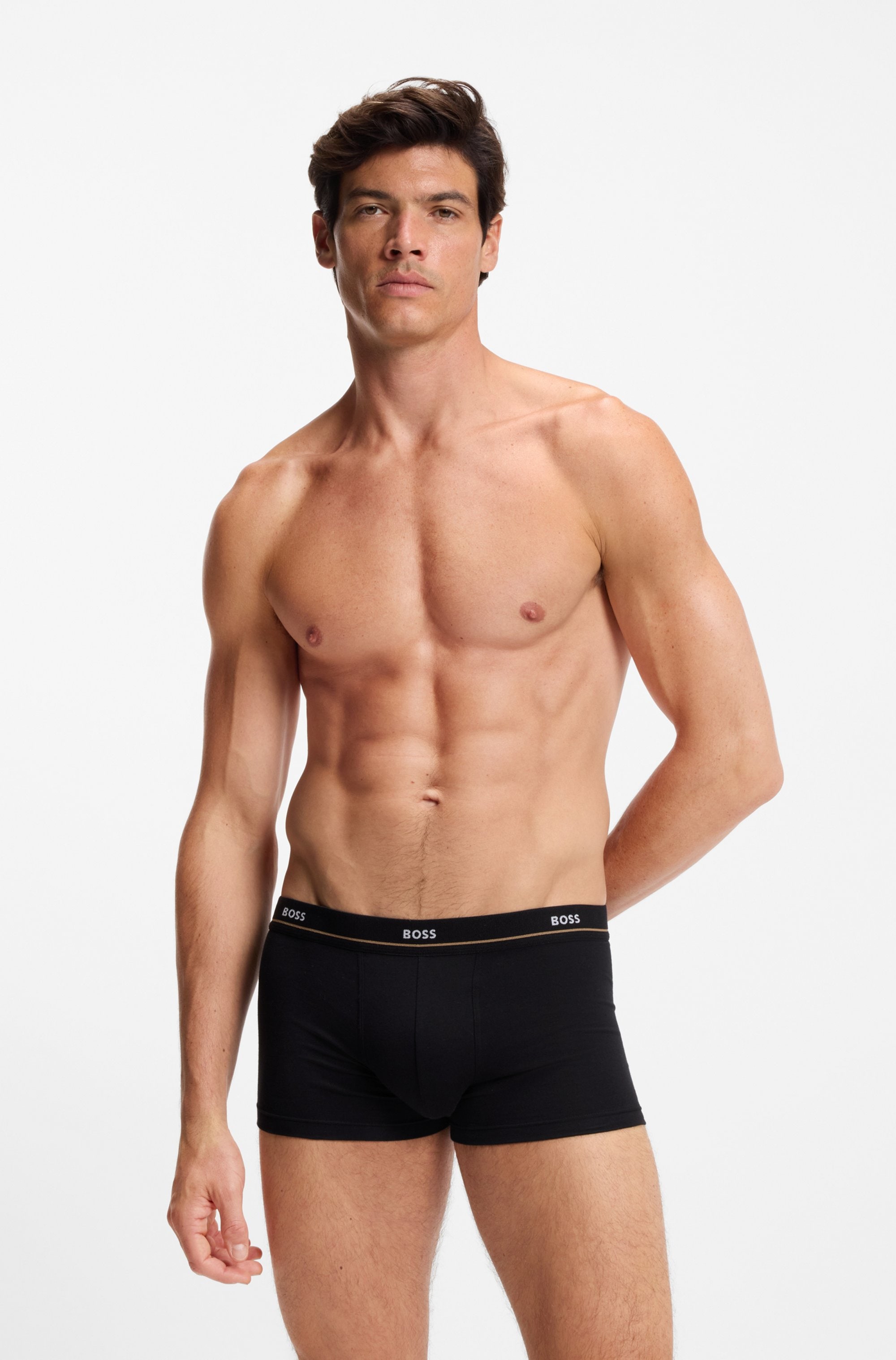 BOSS Trunk »Trunk 5P Essential« Packung, 5er, 5 Stk. mit elastischem Bund