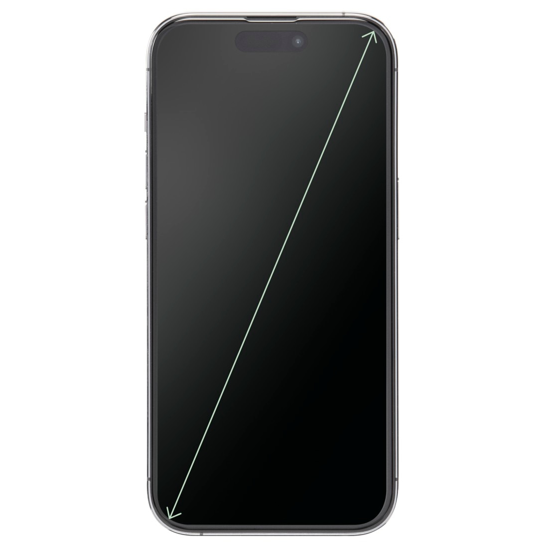 Hama Displayschutzglas »Displayschutz für iPhone Air (Panzerglas, ultraklar, Montagehilfe)«