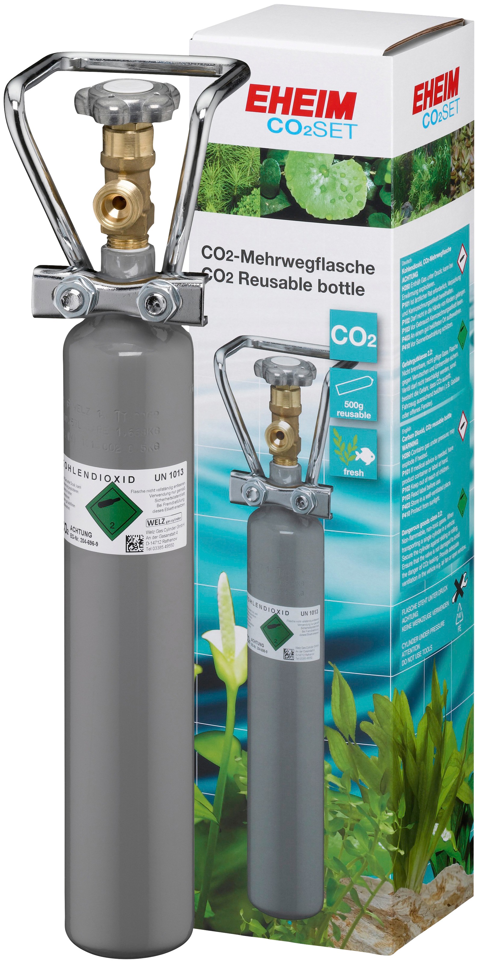 EHEIM CO₂-Zylinder, (1 St.), 500g Mehrweg kaufen