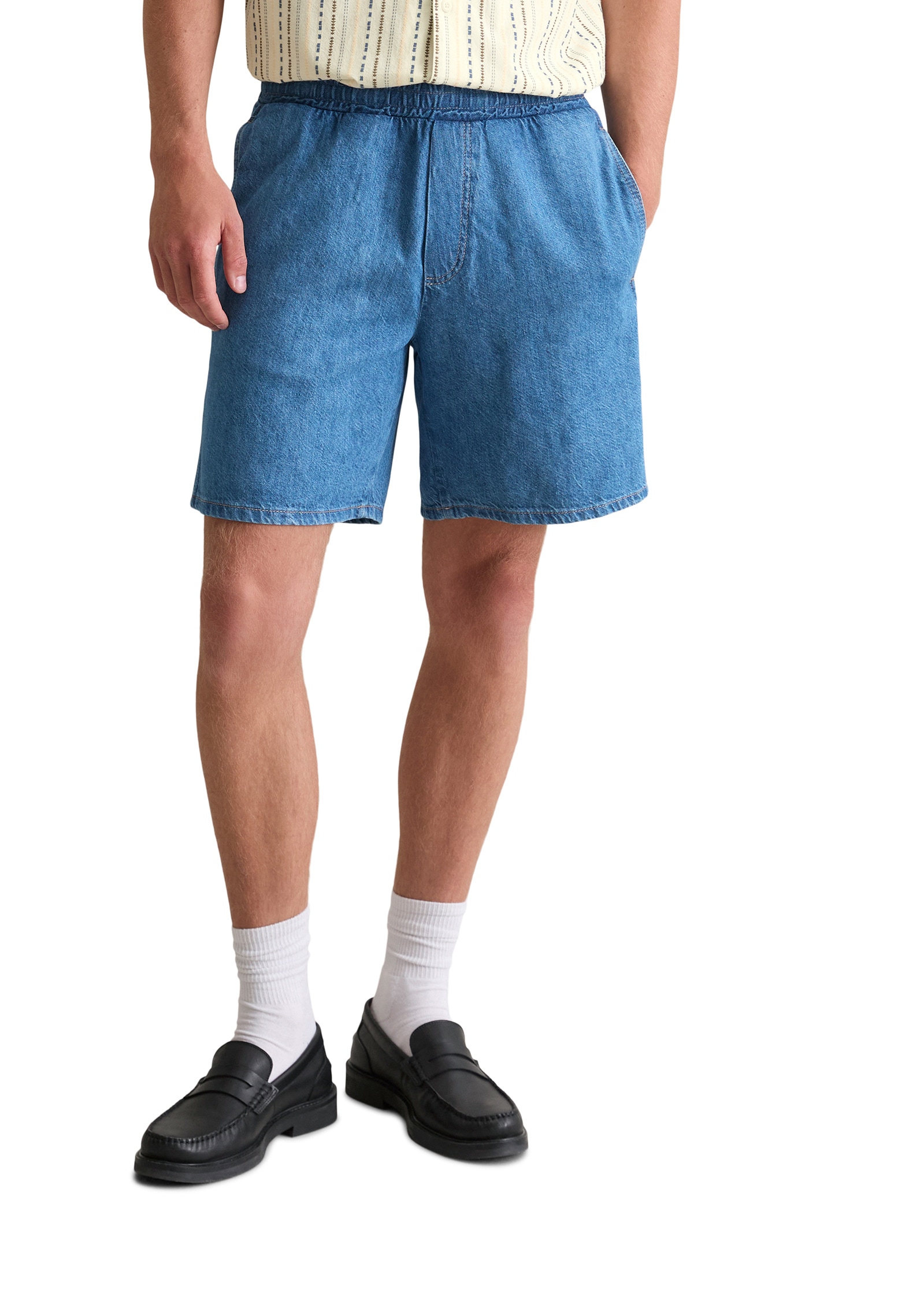 Marc OPolo DENIM Shorts "aus weichem Bio-Baumwoll-Mix" günstig online kaufen