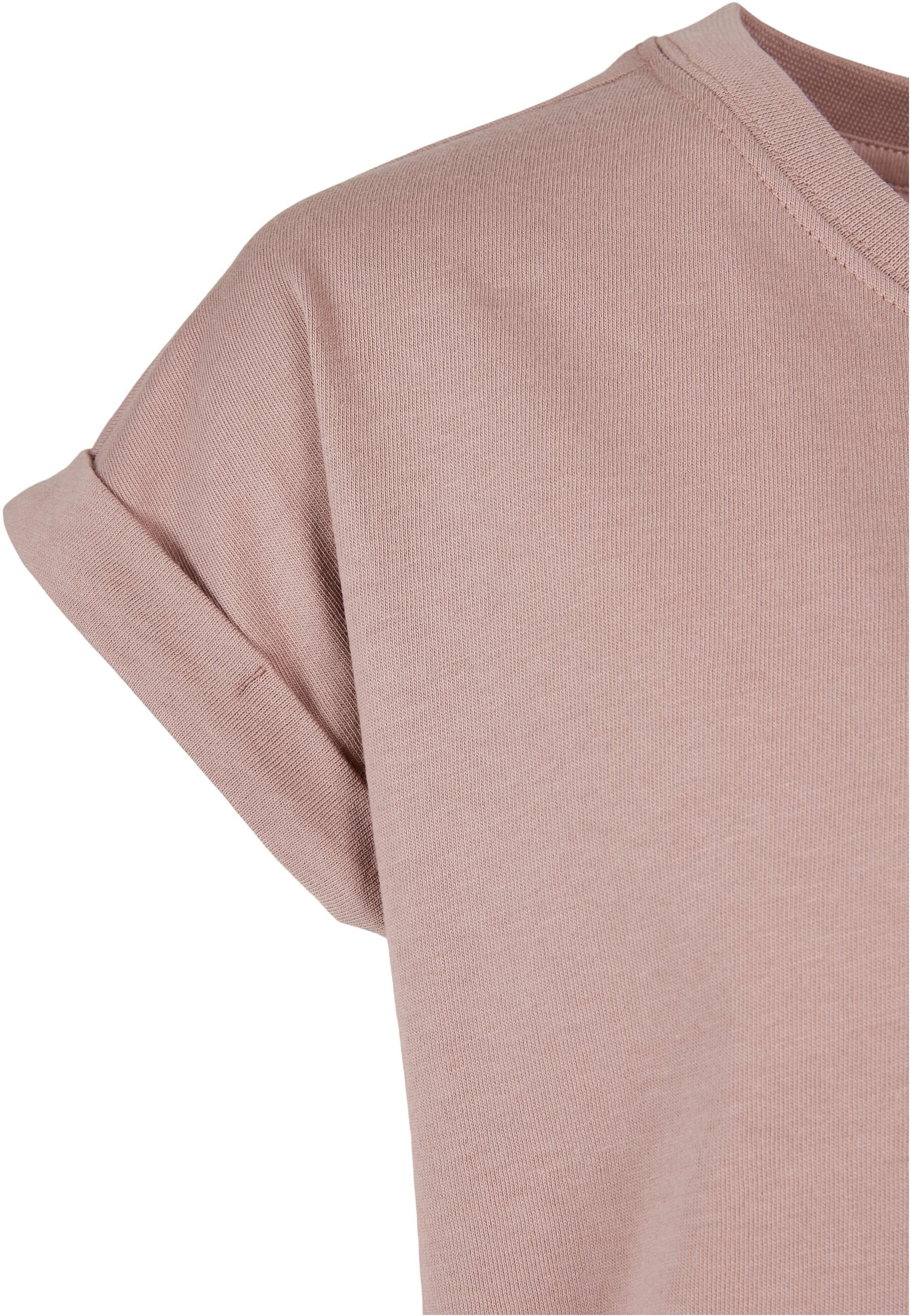 URBAN CLASSICS T-Shirt »Urban Classics Damen Girls Organic Extended Shoulder Tee«, (1 tlg.)