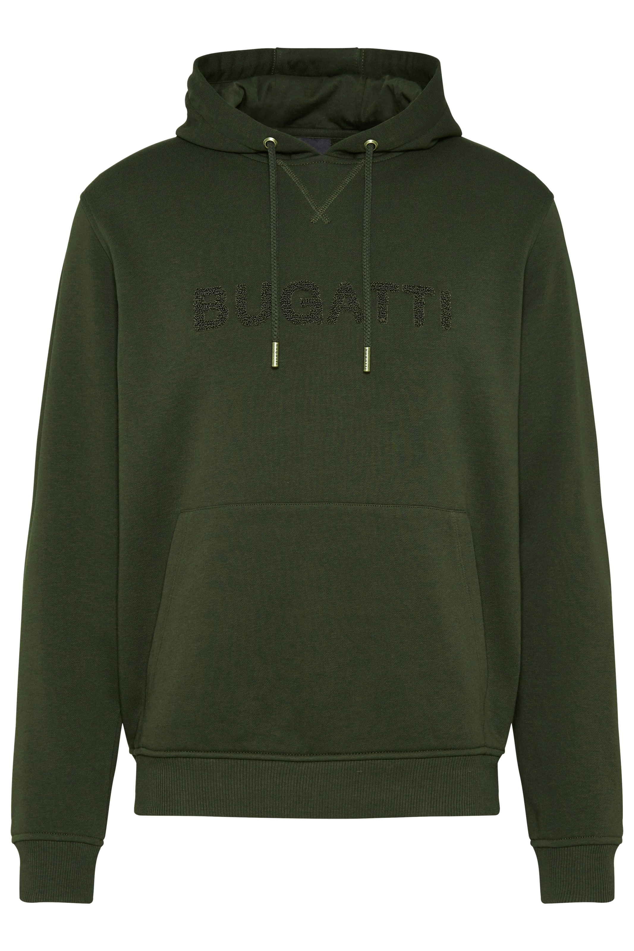 bugatti Kapuzensweatshirt, mit großem Bugatti Schriftzug auf der Brust