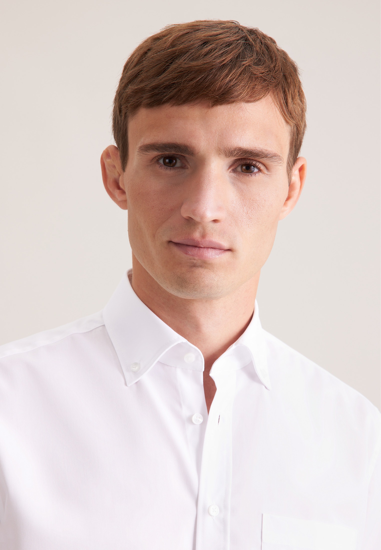 Seidensticker Schwarze Rose Men's Shirt White L41 2