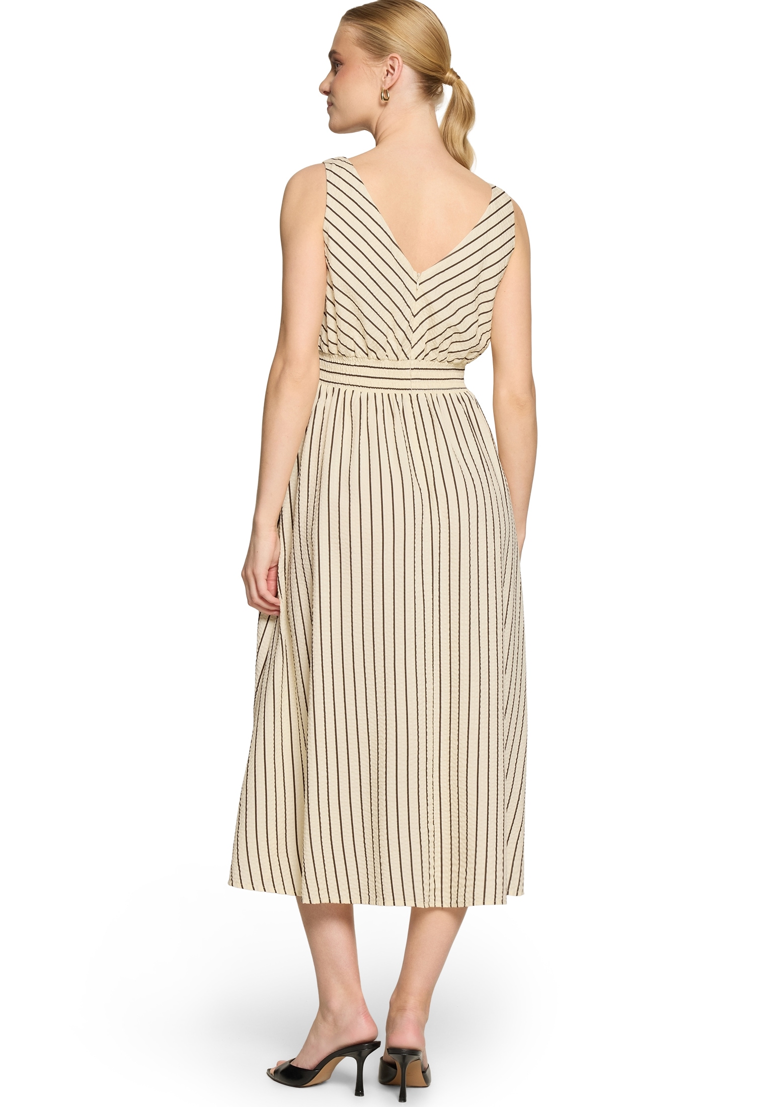 Zero Druckkleid »Damen mit Streifen« Eingrifftaschen Material