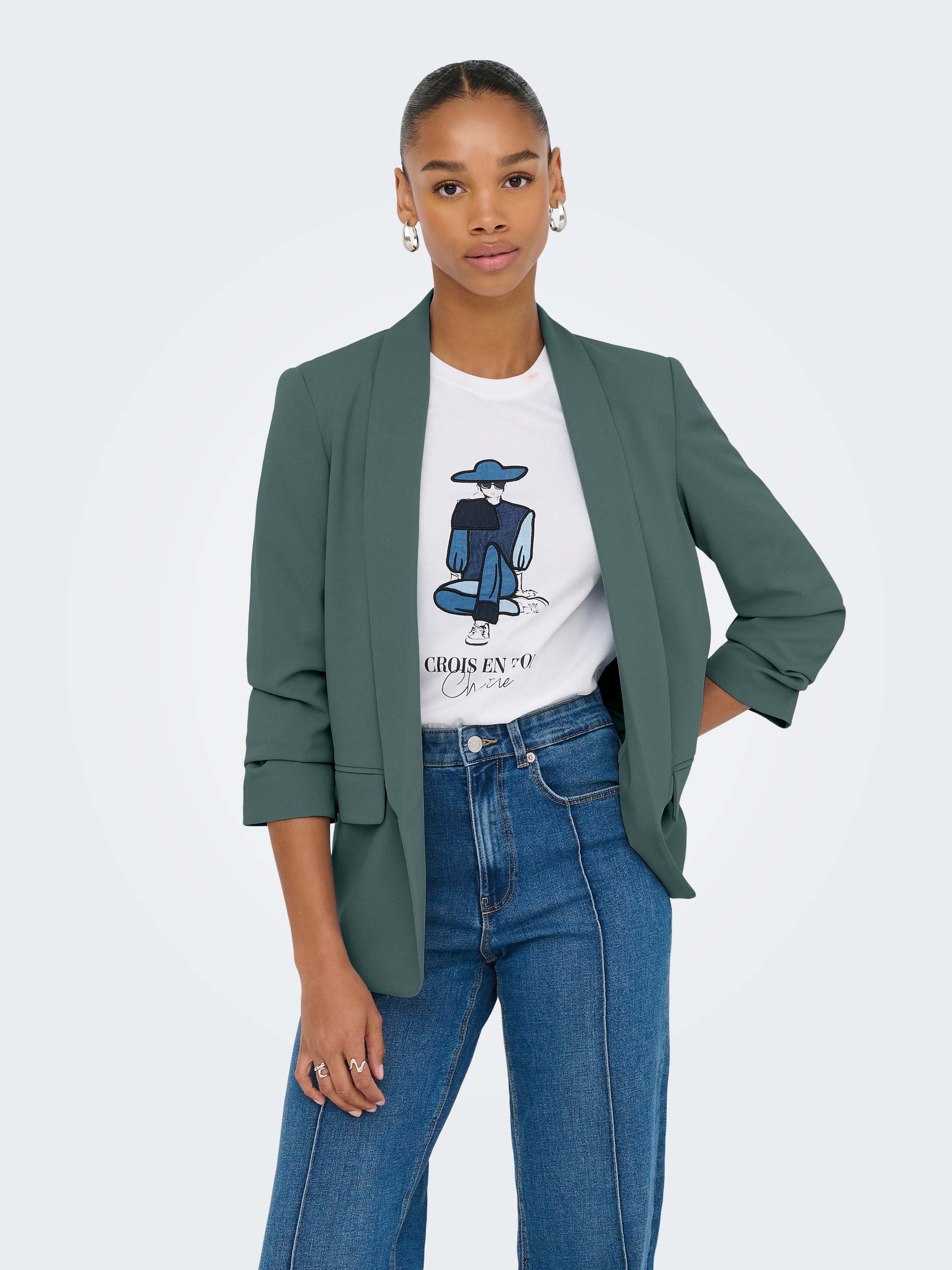 ONLY Longblazer "ONLEVI LIFE 3/4 LOOSE BLAZER CC TLR" günstig online kaufen
