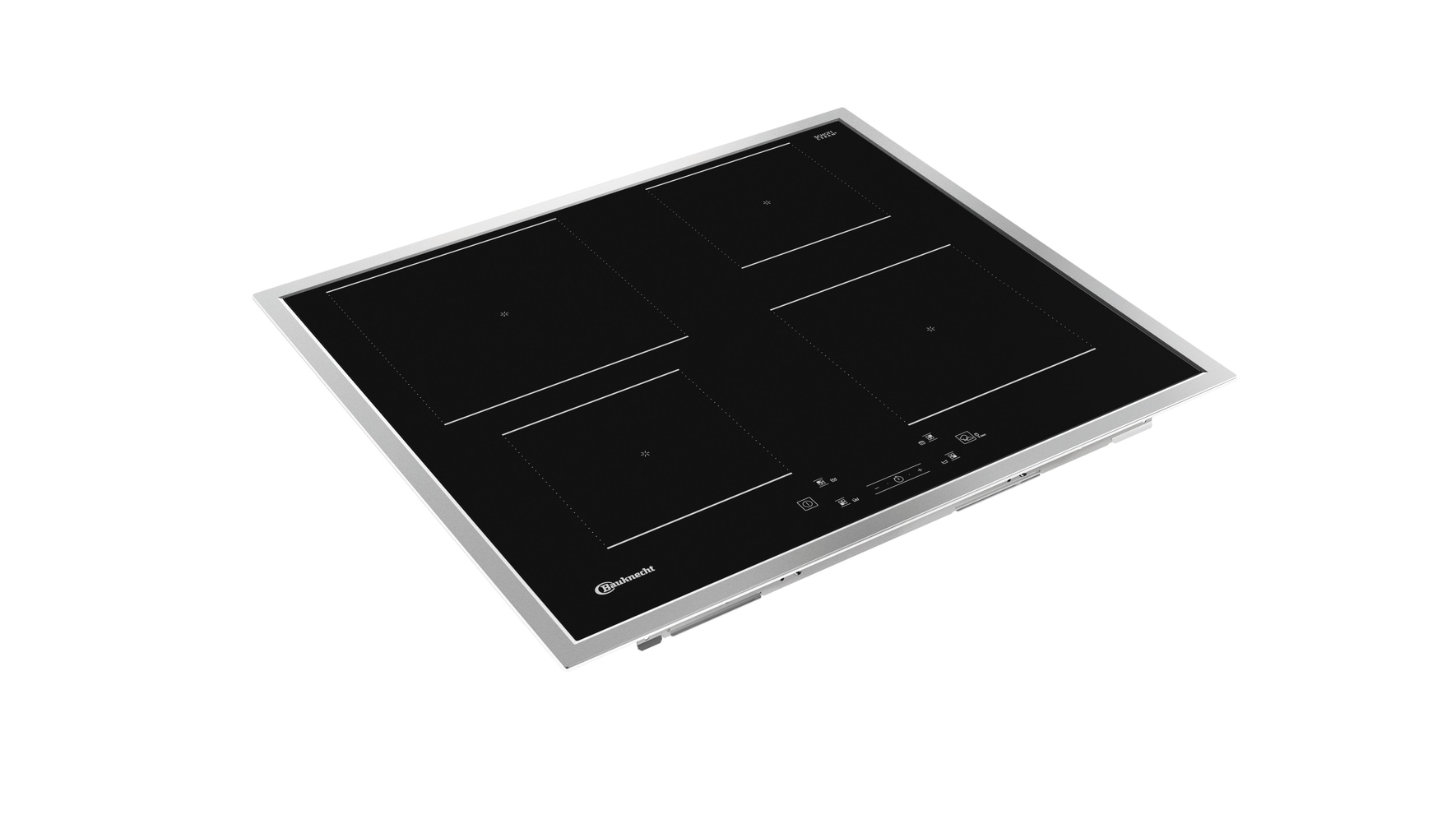 BAUKNECHT Backofen-Set »BAKO 780 Steam IND BL«, mit 1-fach-Teleskopauszug, (Set, 2 St.), GentleSteam - für ein saftiges Inneres und ein knuspriges Äußeres