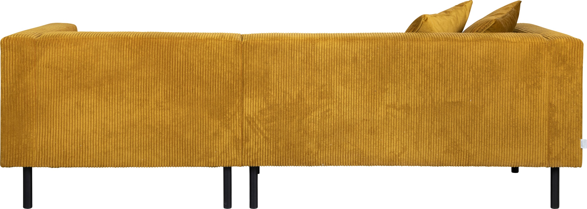 Home affaire Ecksofa »Lillibeth L-Form Designsofa, Maße B/T/H: 240/173/83 cm«, Zierkissen als Wendekissen, in Samtoptik oder Cord