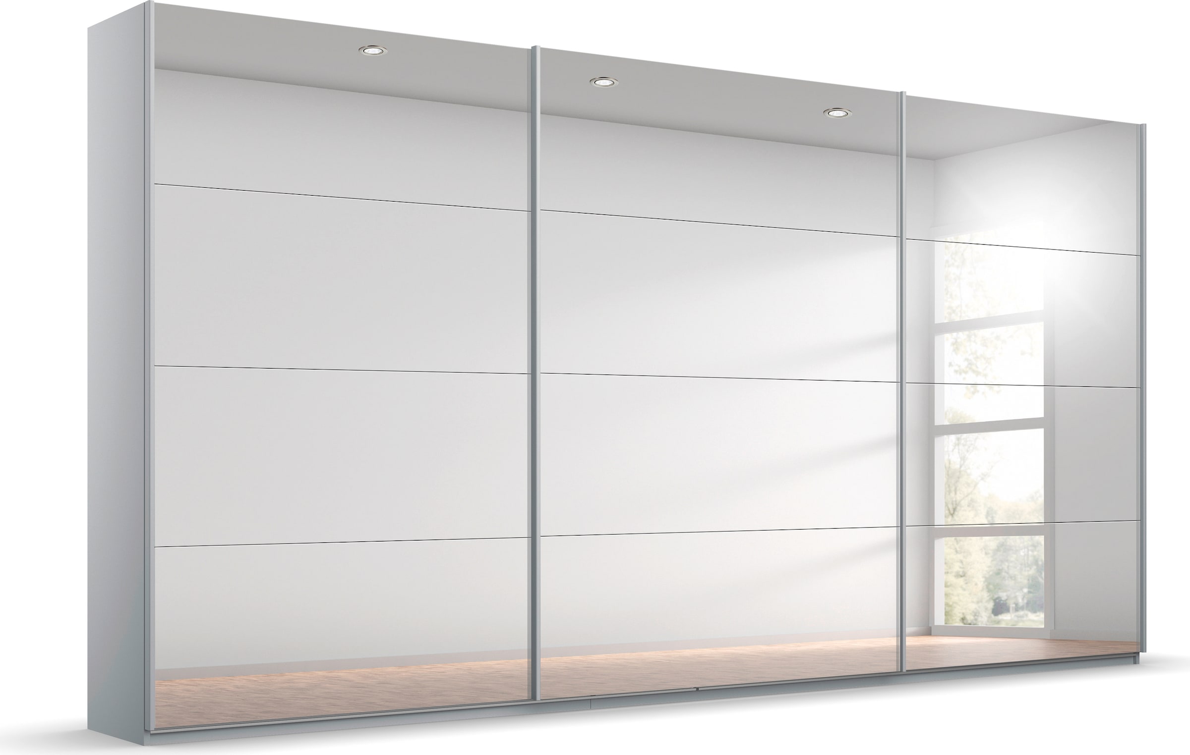 OTTO home Kleiderschrank "Mehrzweckschrank Aktenschrank Möbel Mietswohnung Schlafzimmer OTELI" 3 Ausstattungen BASIC/CLASSIC/PREMIUM (inkl. SOFT-CLOSE-FUNKTION), Breiten 203/271/315/360 cm Höhen 210/229 cm MADE IN GERMANY