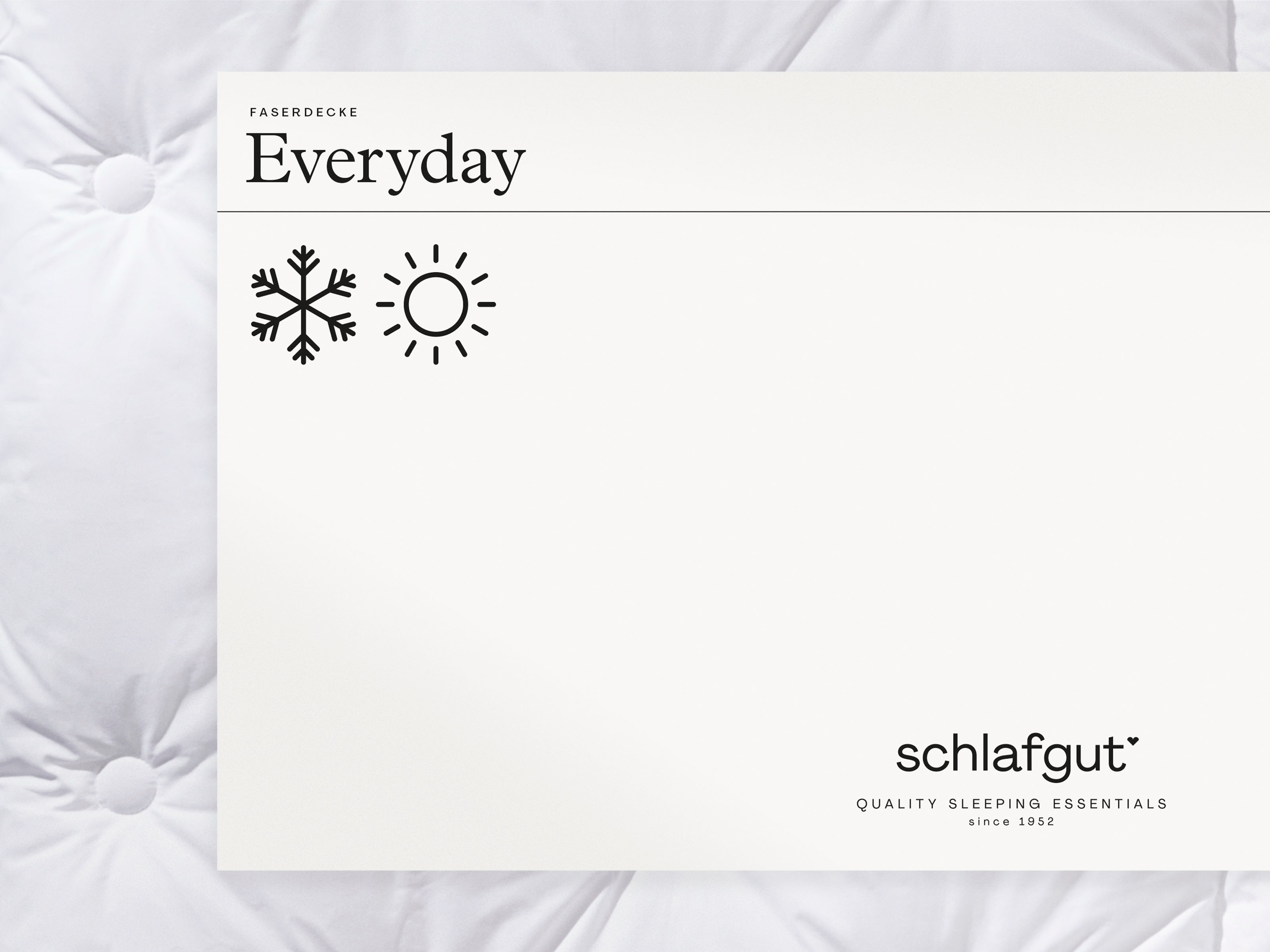 Thumbnail - Schlafgut Microfaserbettdecke "Pure" normal 1 Stk. tlg. Bettdecke in 135x200 cm und weiteren Größen, für Sommer oder Win...