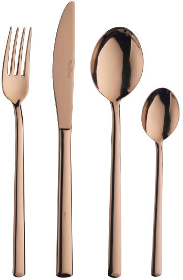 PINTINOX Besteck-Set "Synthesis Treasure Bronze" Optik Bronze PVD Beschicht günstig online kaufen