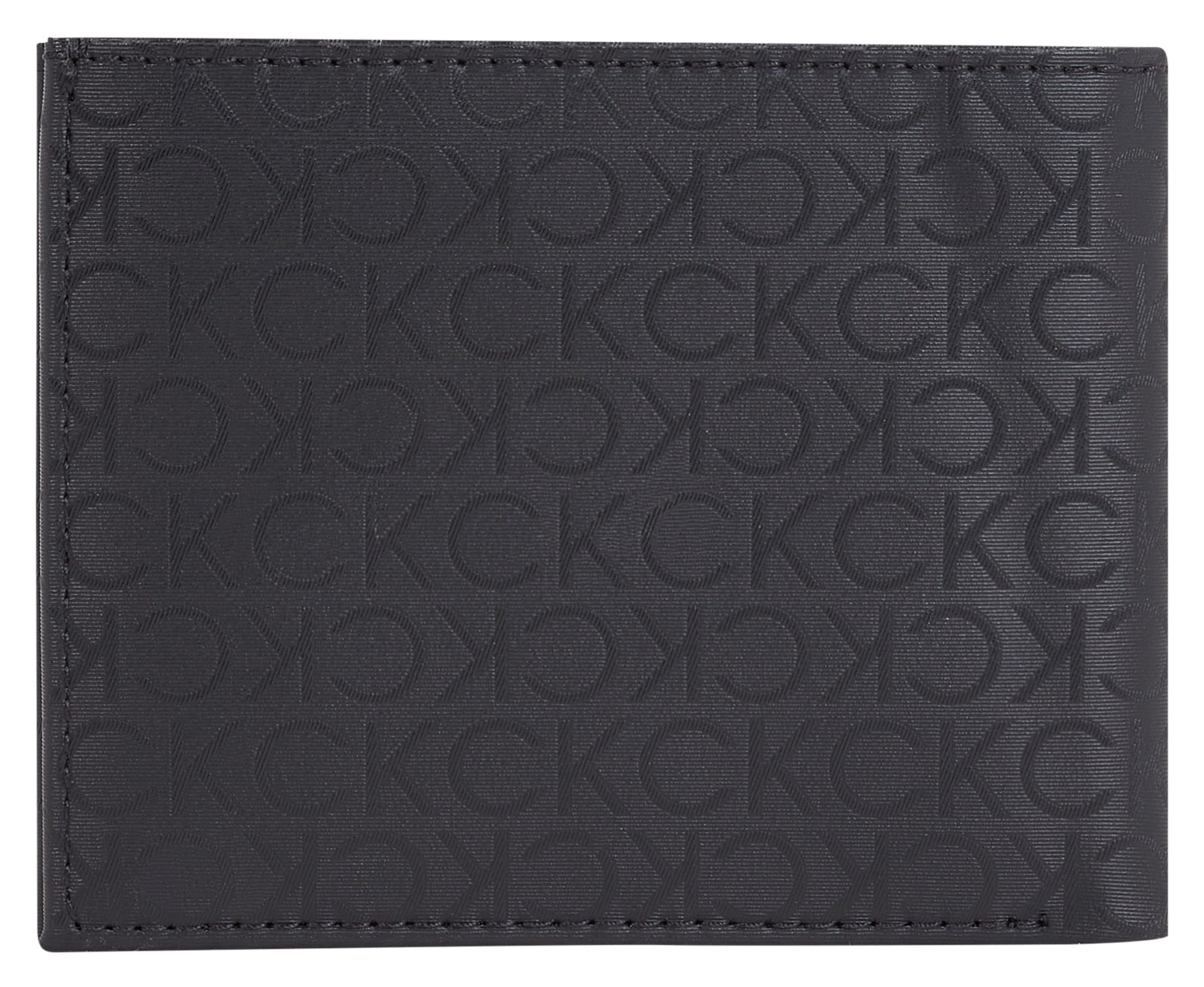 Calvin Klein Geldbörse »CK ELEVATED BIFOLD 5CC W/COIN«, mit schönem Allover Logo