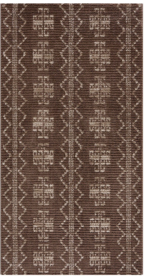 Carpet City Teppich »April 0608«, rechteckig, 10 mm Höhe, Läufer, weich durch Microfaser, Boho Ethno Look, Wohnzimmer