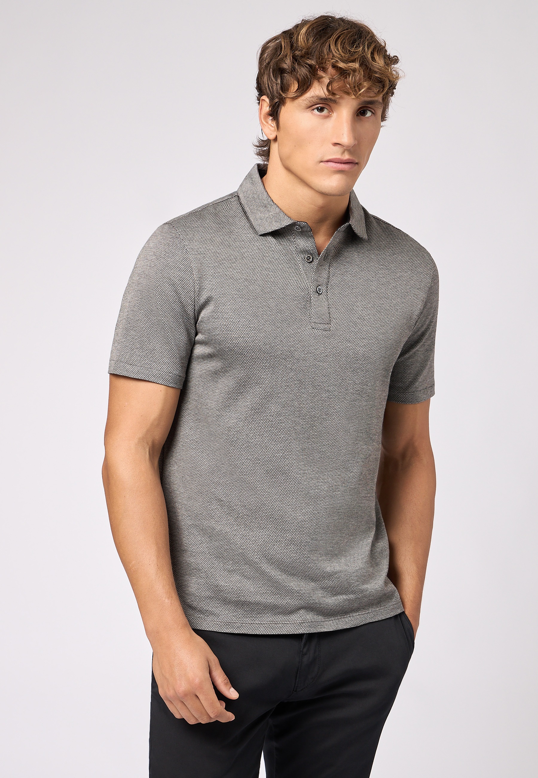 Roy Robson Poloshirt "Struktur-polo" günstig online kaufen