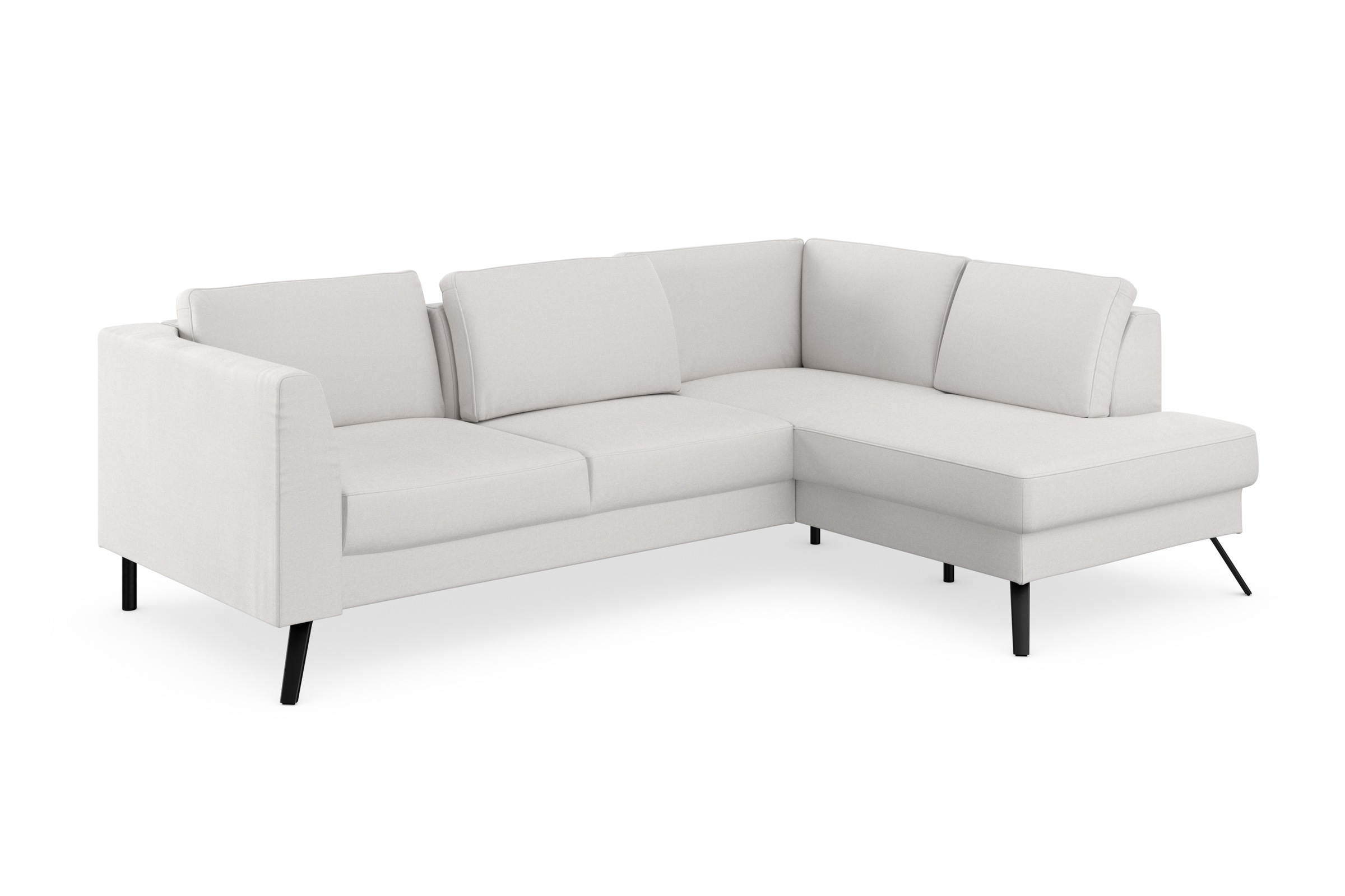 sit&more Ecksofa »Lindholm L-Form«, mit Sitztiefenverstellung und Federkern