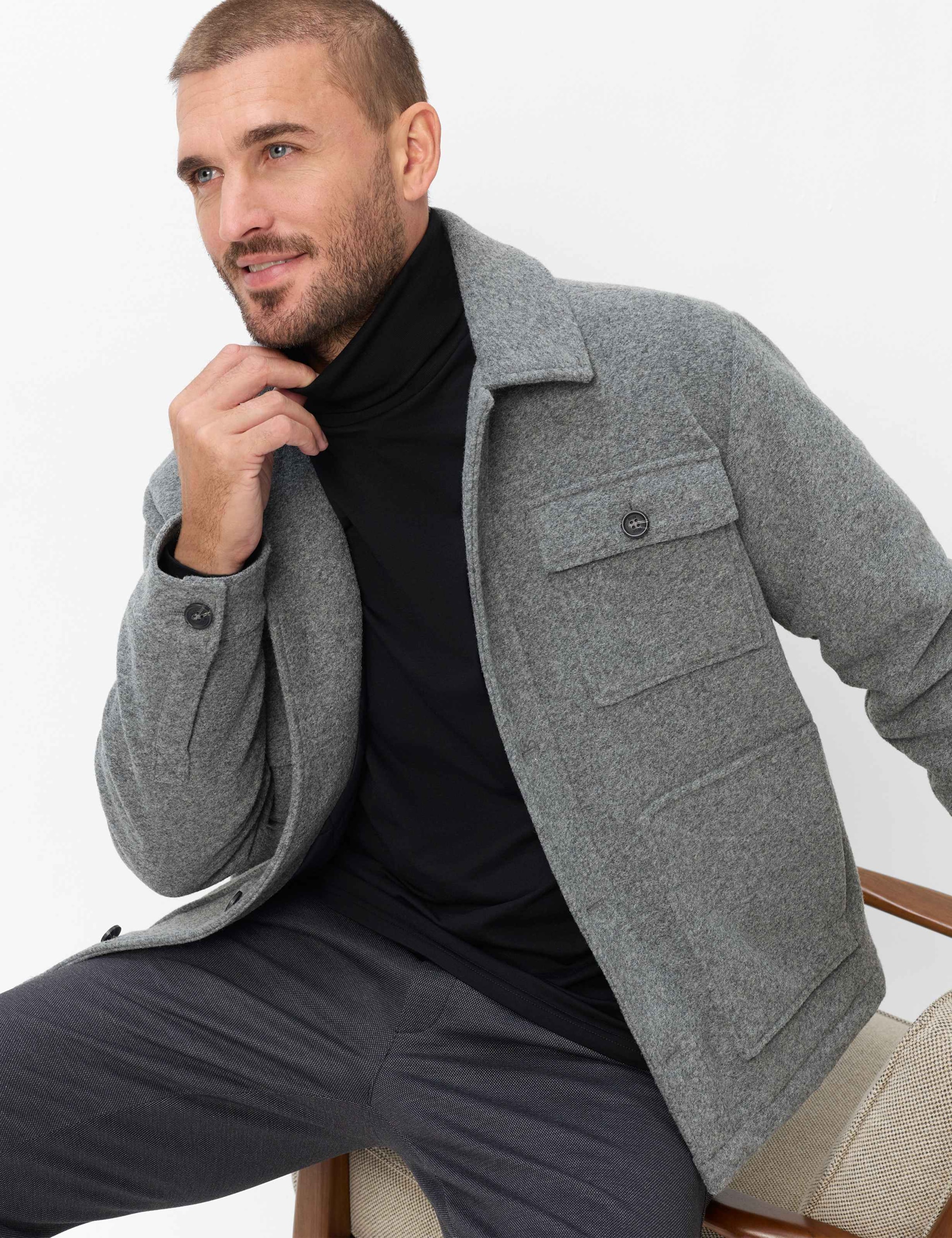 Brax Rollkragenpullover »Style BENNO«