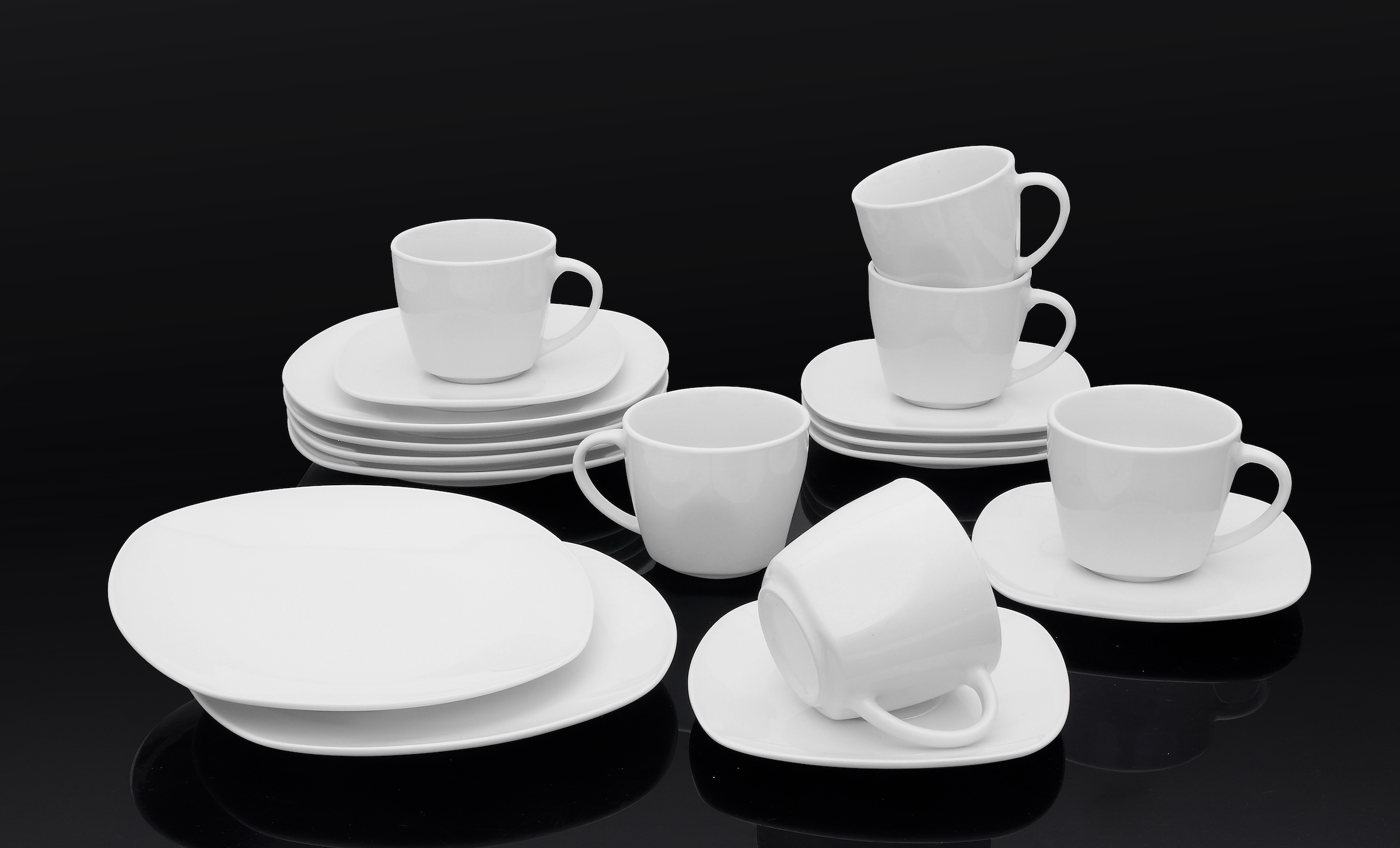 Retsch Arzberg Kaffeeservice »Geschirr-Set, Service Fino«, (Set, 18 tlg.), 18 Teile, für 6 Personen