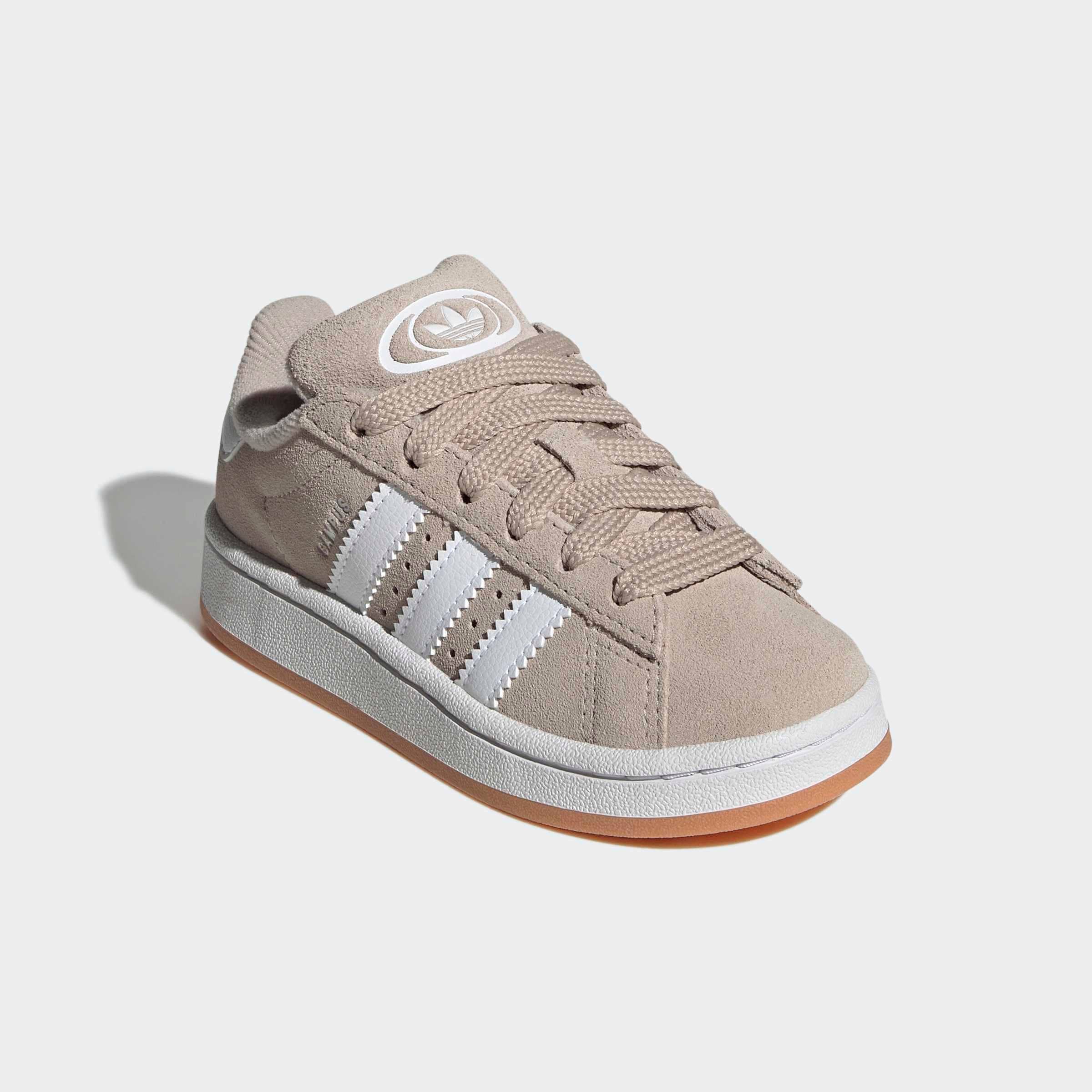 Adidas Originals Baskets Campus 00s Elastic Laces Wonder Beige / Ftwr White / Gum 2 EU 30 Garçons,Filles
