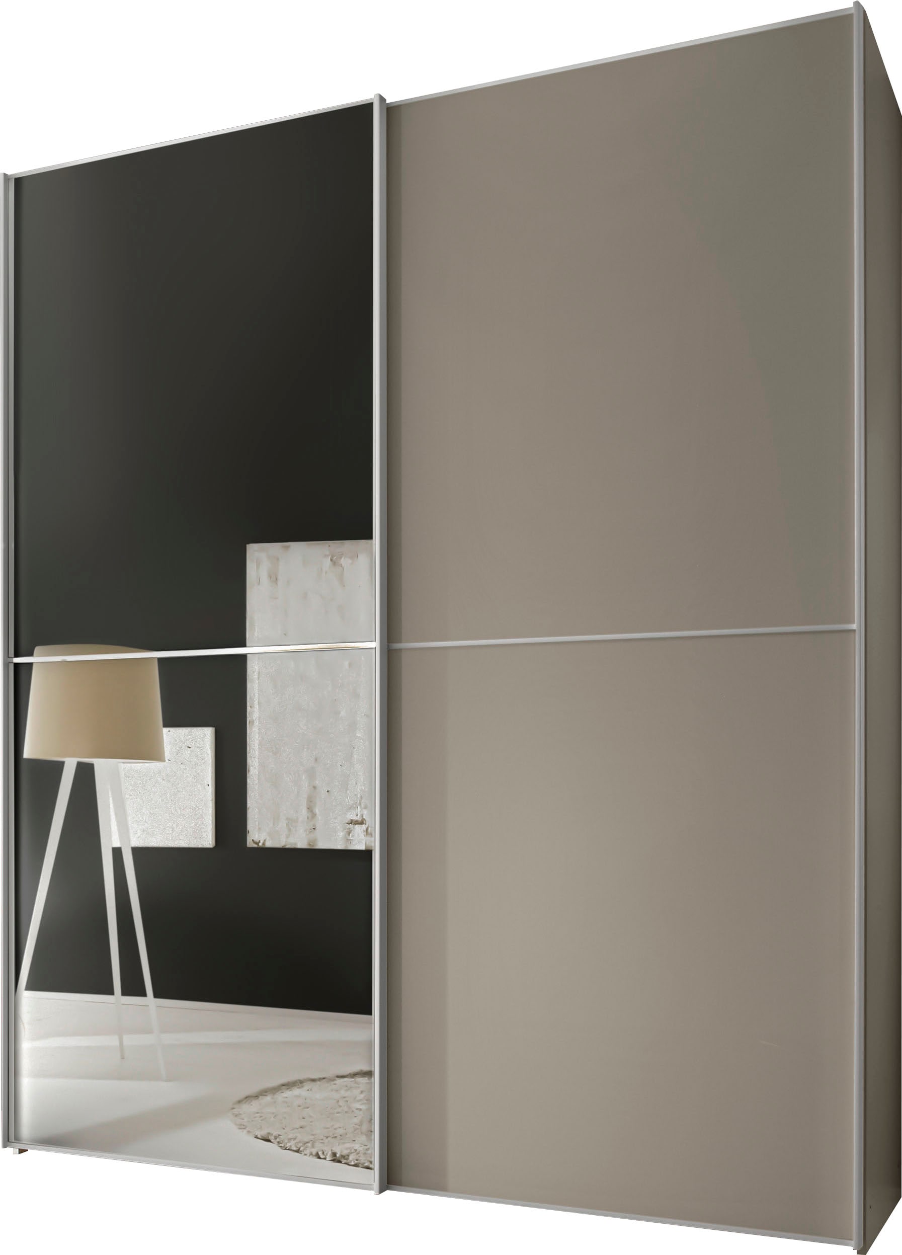 STAUD Schwebetürenschrank "Sinfonie Plus, edles Design in hochwertiger Qualität, Made in Germany" Mit vier verschiedenen Ausstattungsvarianten