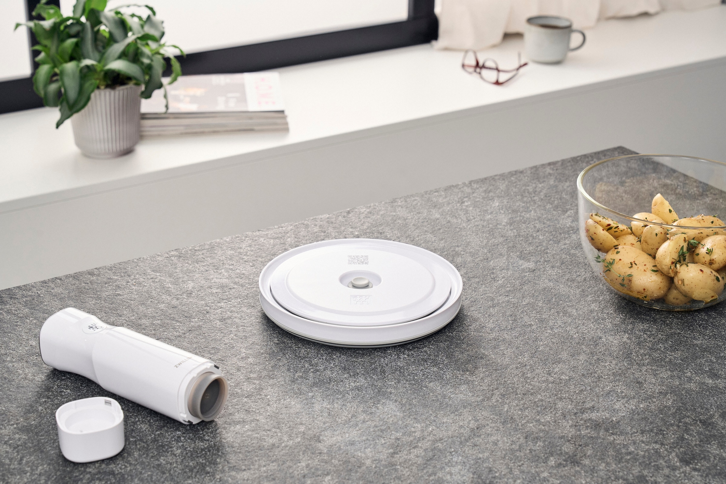 Zwilling Deckel »Fresh & Save BOWLS« Vakuumdeckel mit Double-Sealing-Technologie