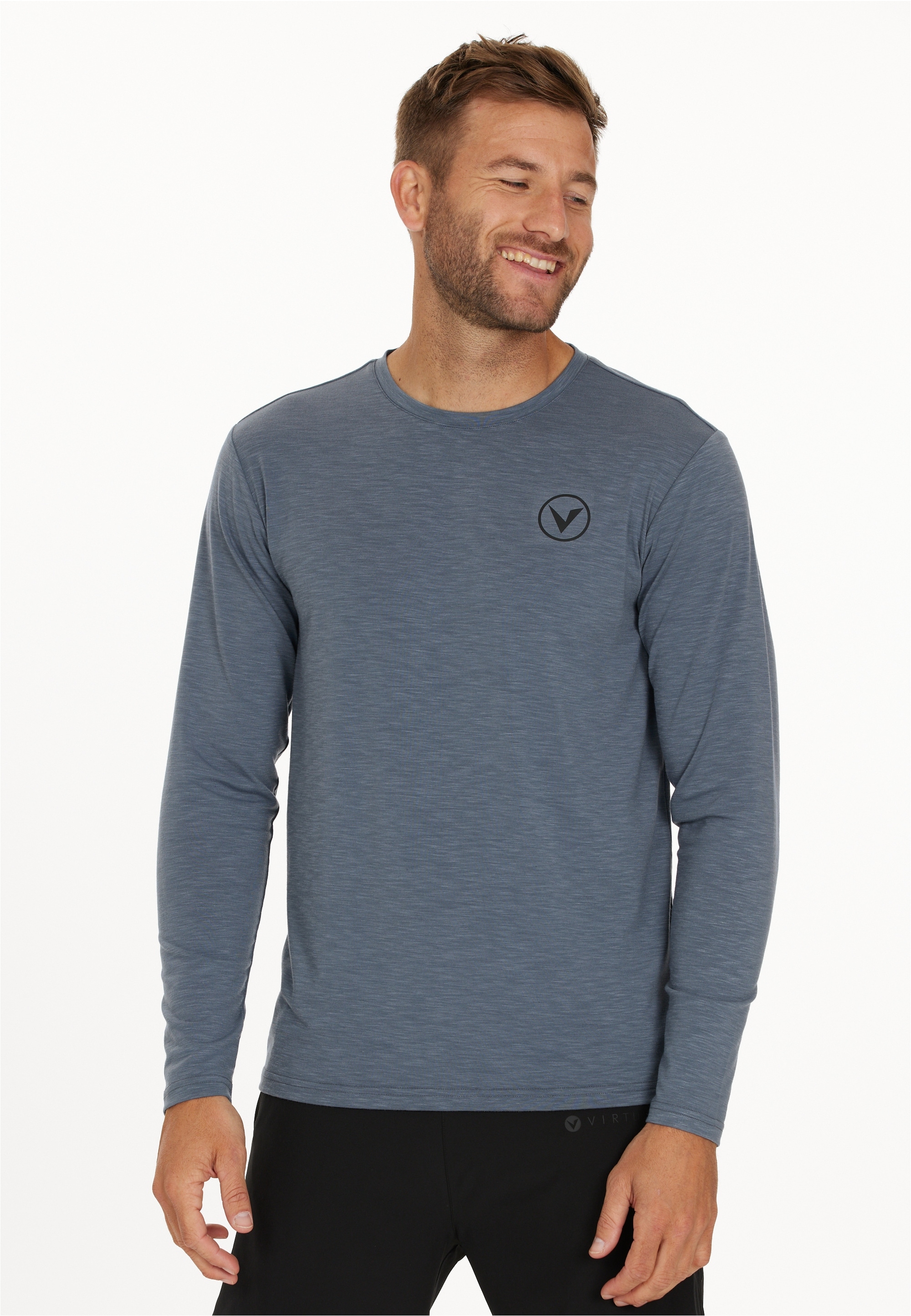 Virtus Langarmshirt "JOKERS M L/S", mit innovativer Quick Dry-Technologie