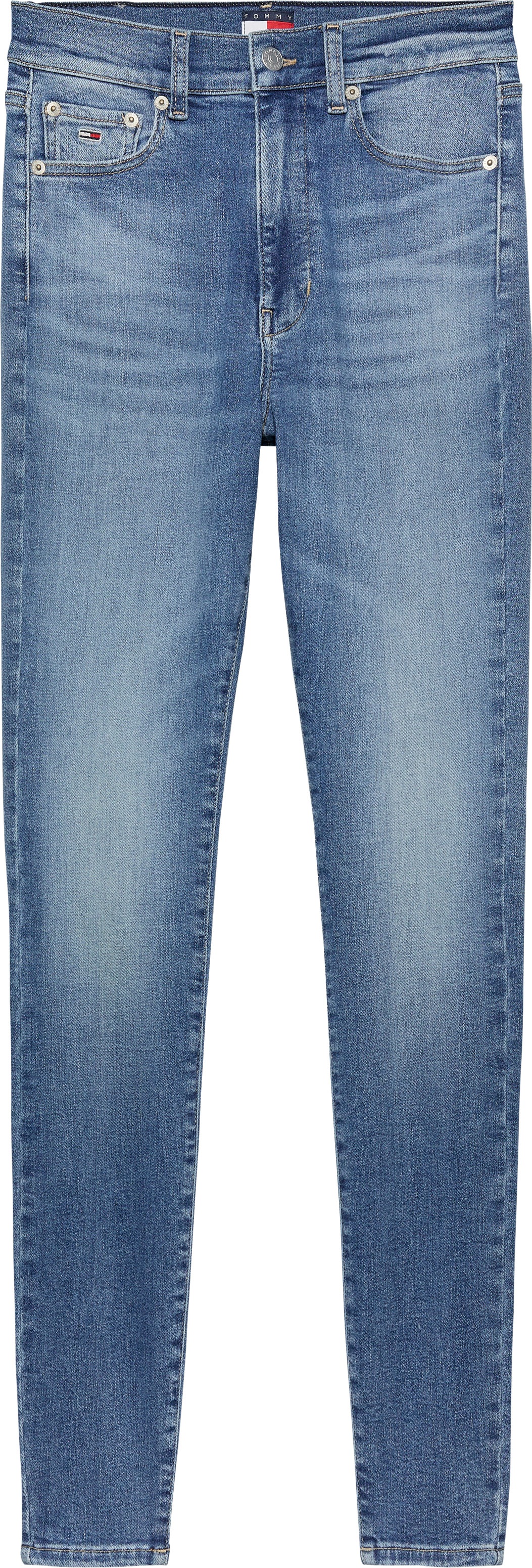 Tommy Jeans Skinny-fit-Jeans »Sylvia High Rise Skinny«, mit Logo-Badge