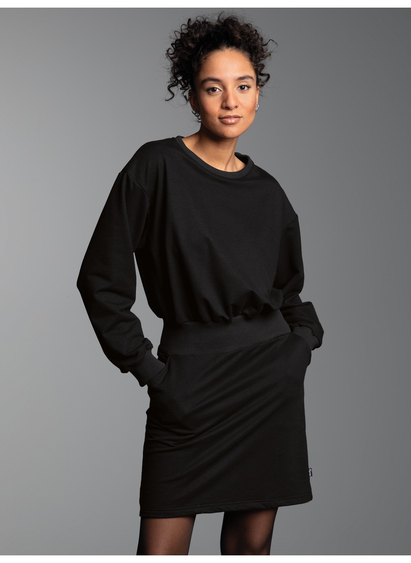 Thumbnail - Trigema Jerseykleid "TRIGEMA Sweatkleid mit modischem Elastikbund" 1 tlg. tlg.