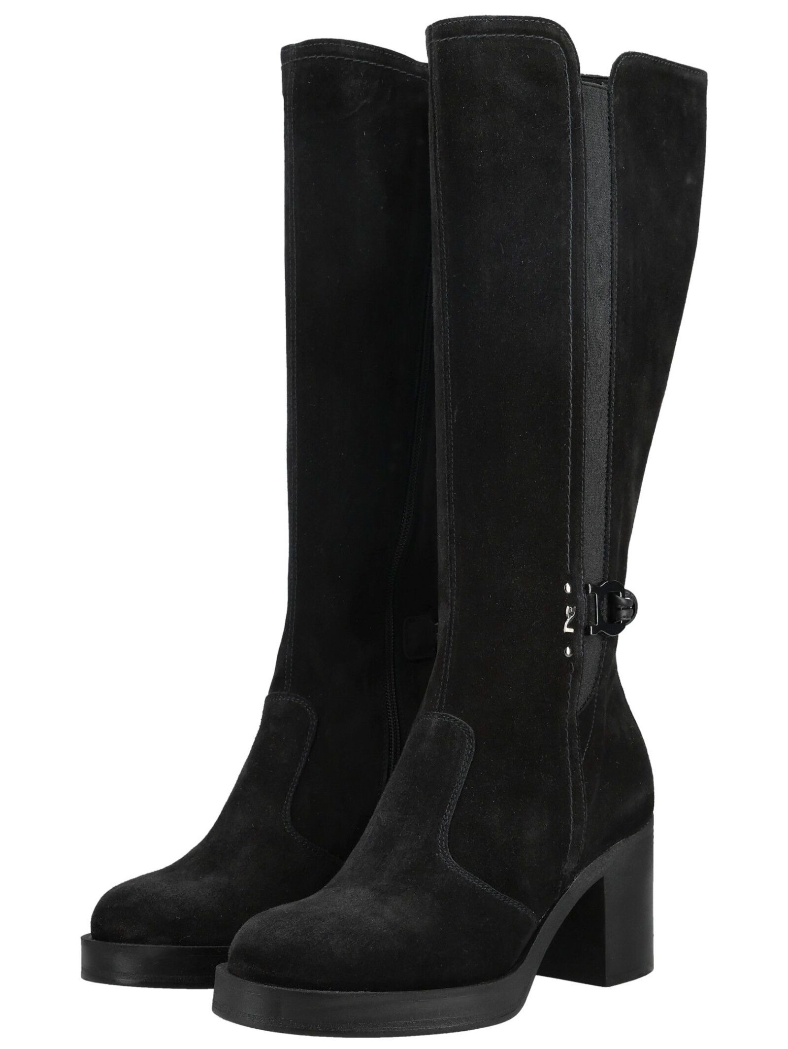 Nero Giardini High-Heel-Stiefel »Nero Giardini Stiefel Veloursleder/Textil«