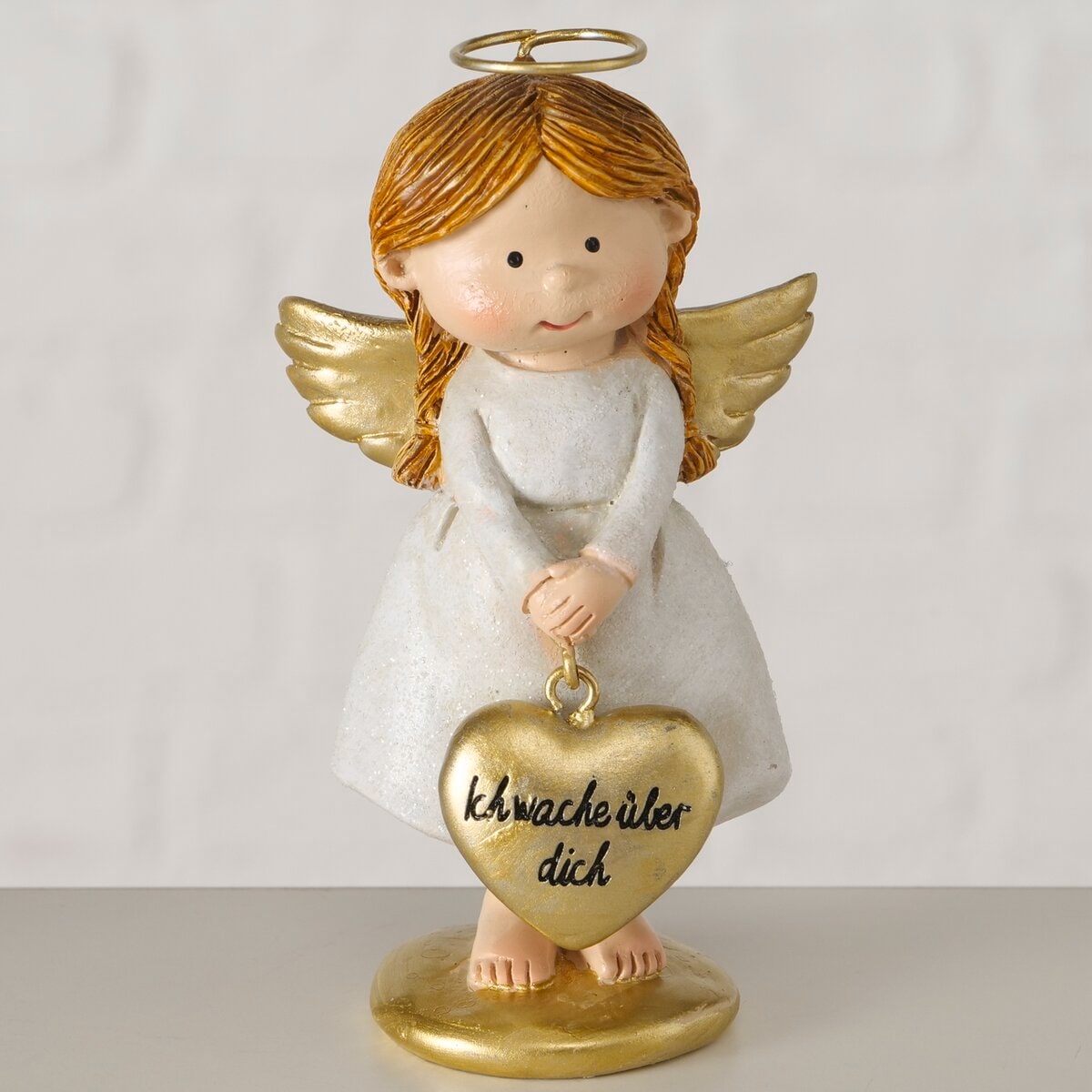 OTTO home Dekofigur »Glücksbringer mit handgemalten Details und Schriftzügen« Schutzengel, ca. 10cm hoch, liebevolle Geschenkidee