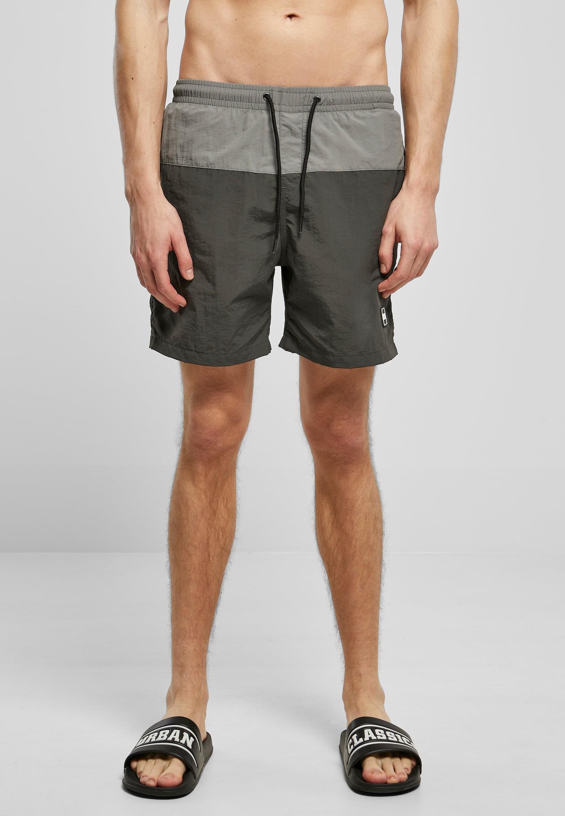 URBAN CLASSICS Badeshorts »Urban Classics Herren Block Swim Shorts«