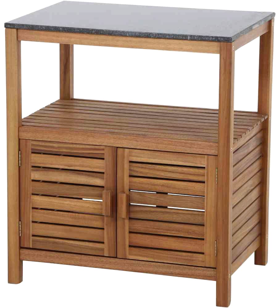 Gartentisch »Riva«, (52x75x87 cm), Outdoor-Kitchen, Mittelteil, Gestell Akazie FSC...