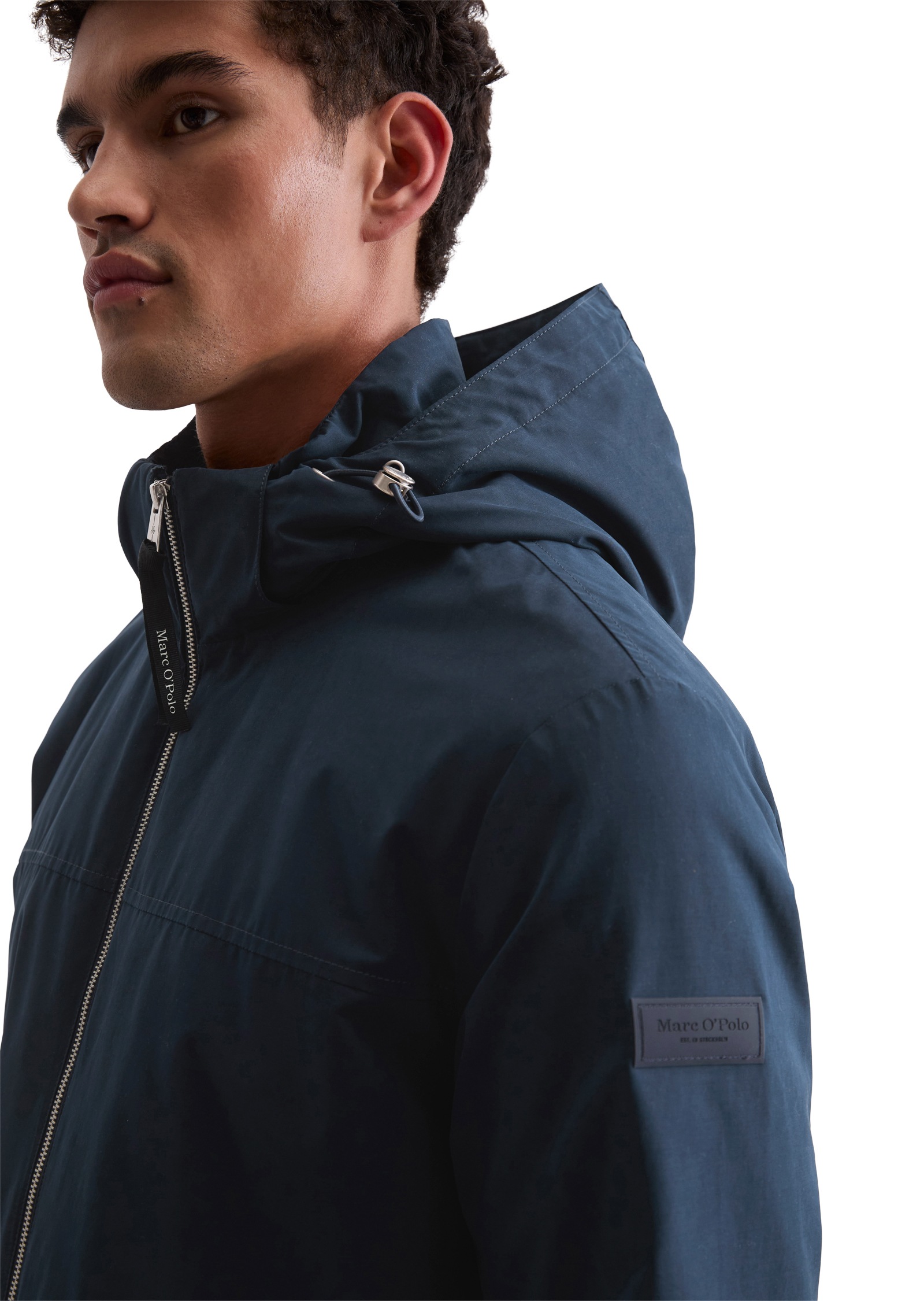 Thumbnail - Marc OPolo Blouson mit Kapuze mit Kapuze, Regular fit, leichte Wattierung