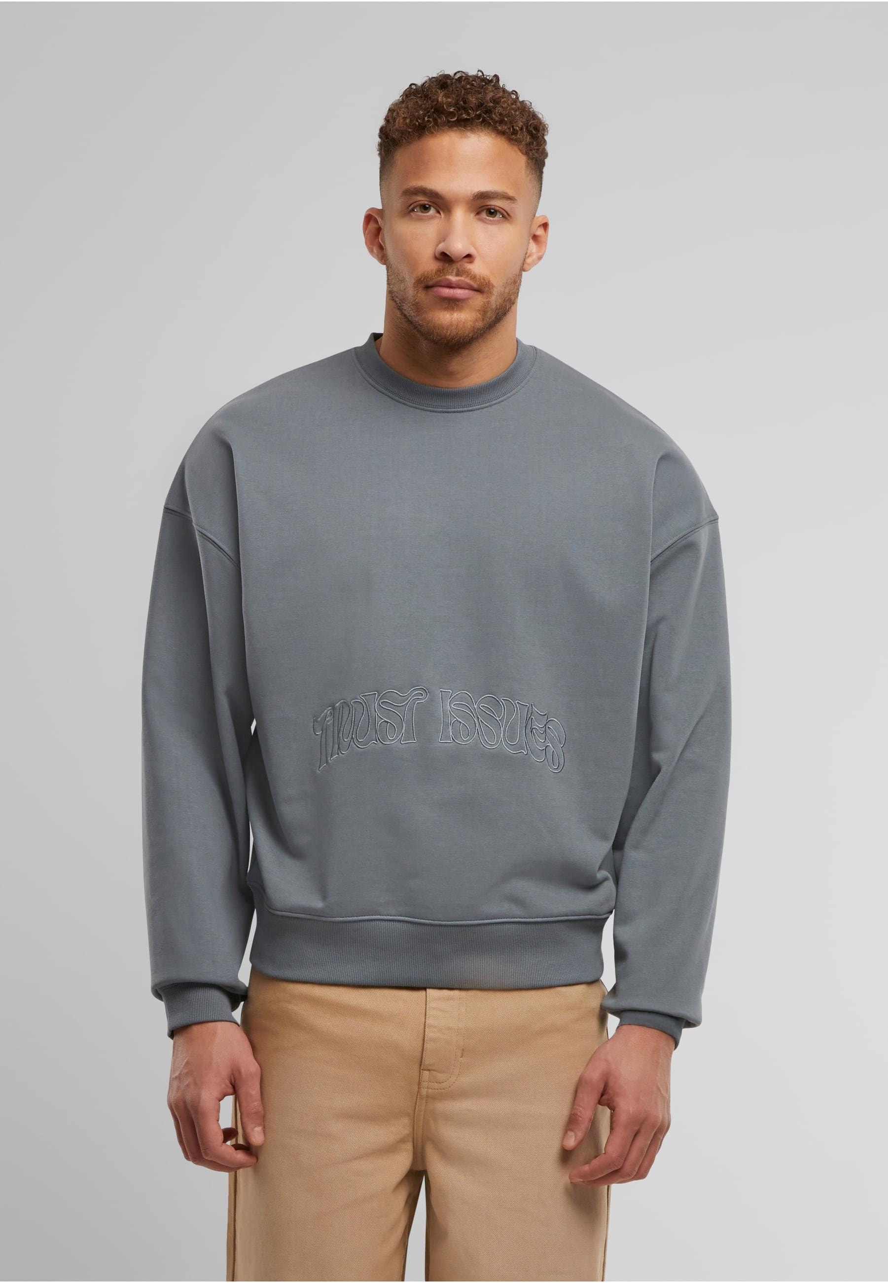 DEF Rundhalspullover »DEF DEF Trust Issues Pullover« 1 Stk.