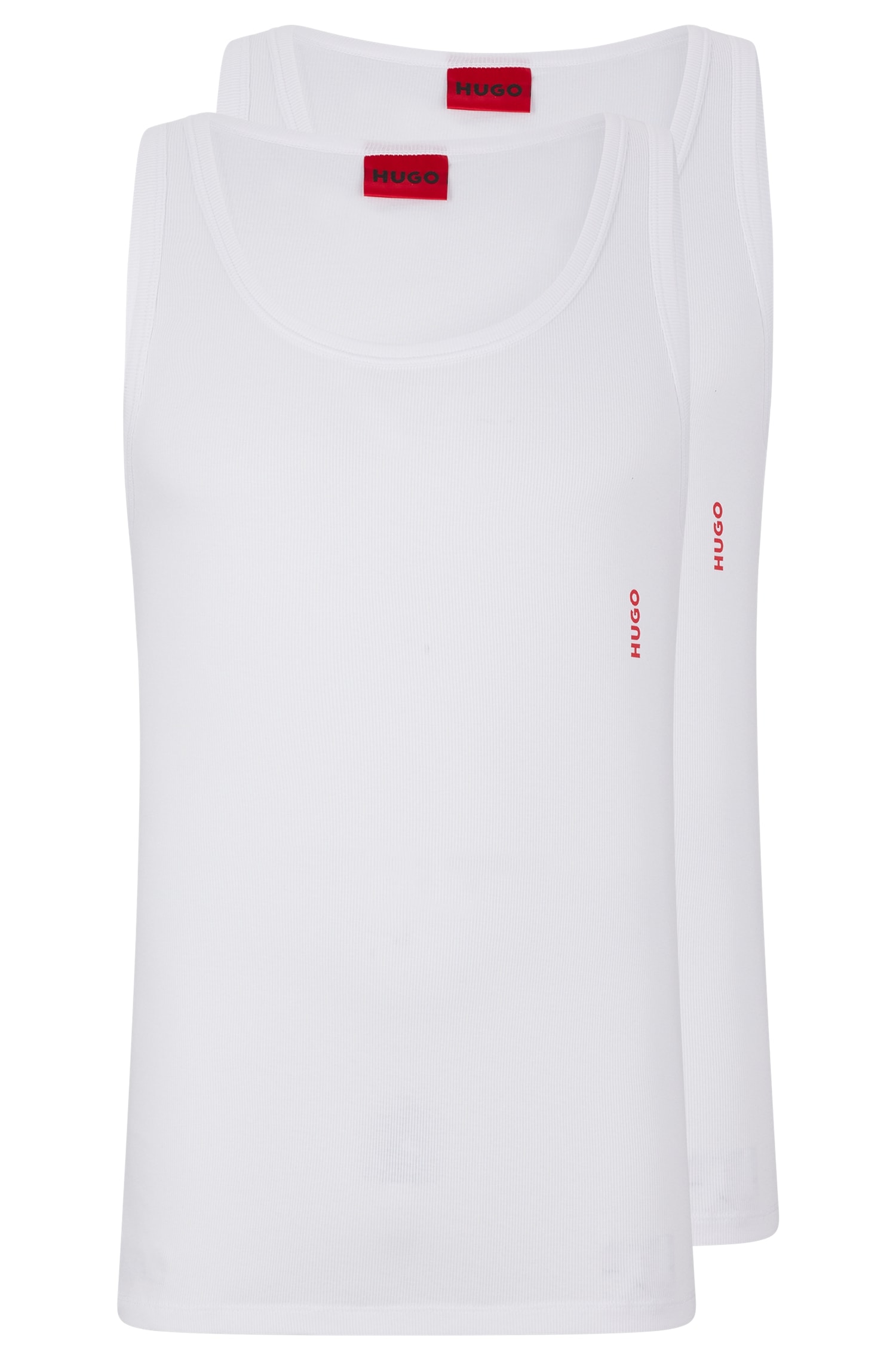 HUGO Underwear Tanktop »Twin Pack«, (Packung, 2 tlg.), mit Markenlabel in Kontrastfarbe