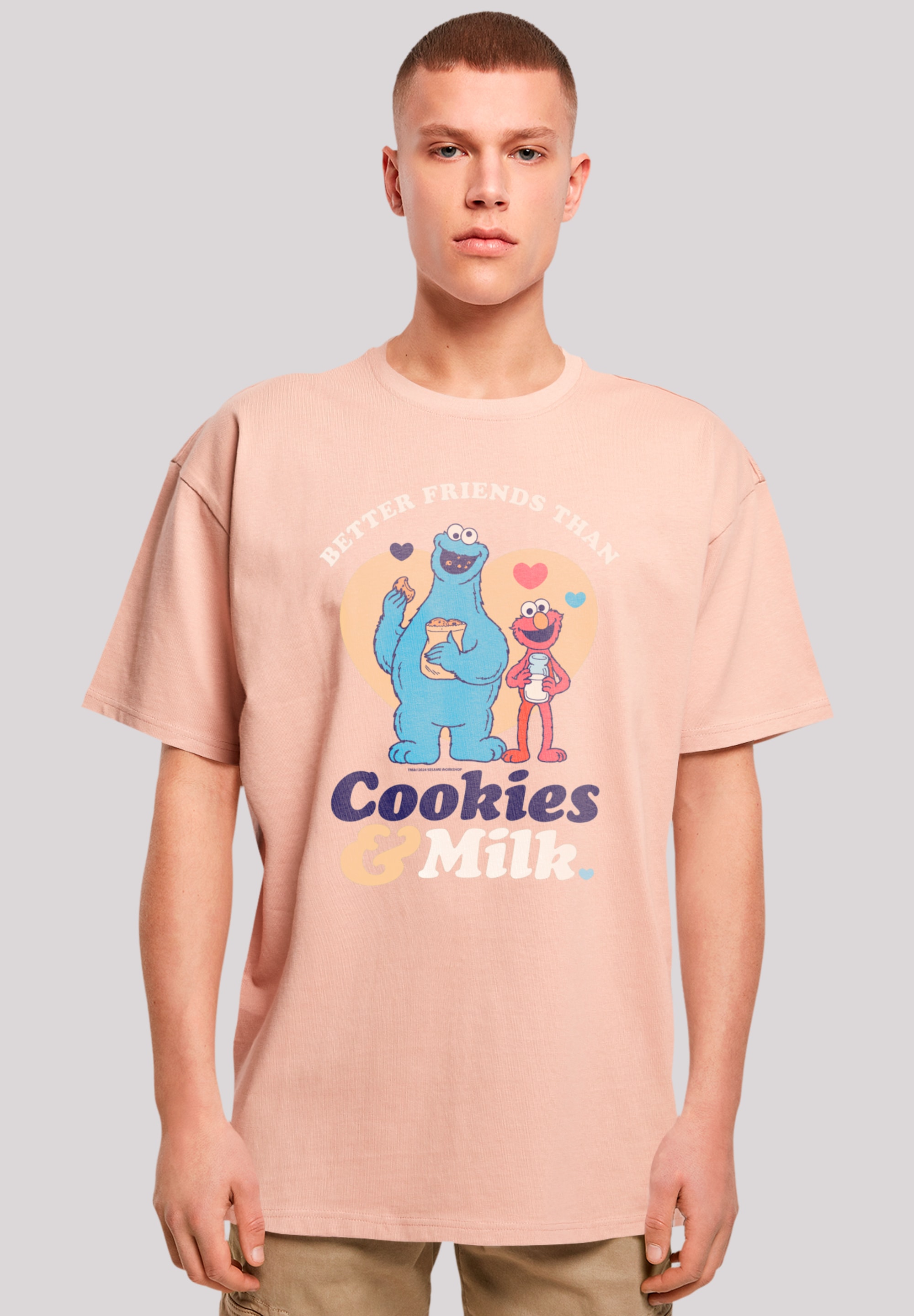 F4NT4STIC Marškinėliai »Sesamstraße Cookies & Mi...