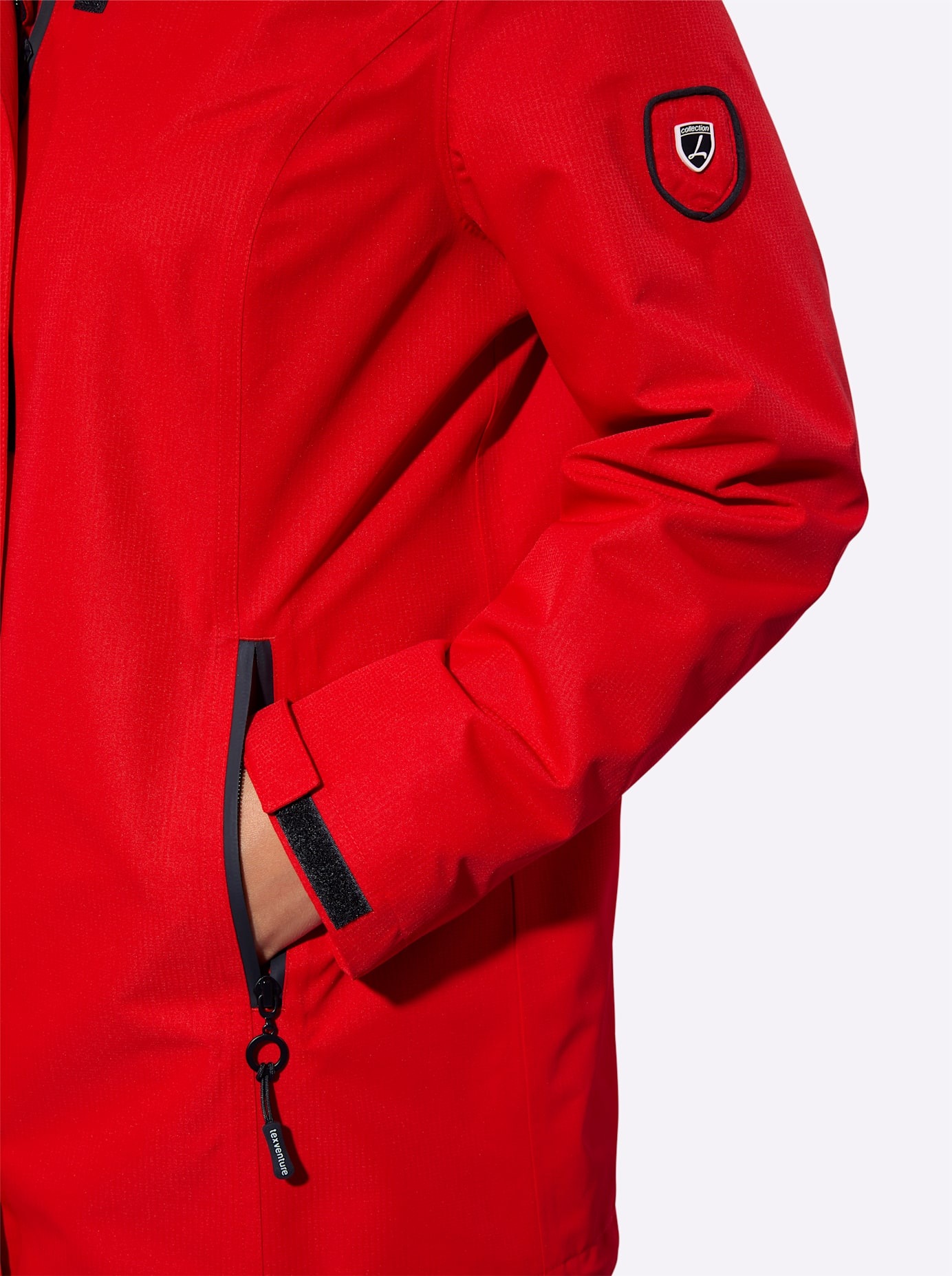 Casual Looks Funktionsjacke mit Kapuze