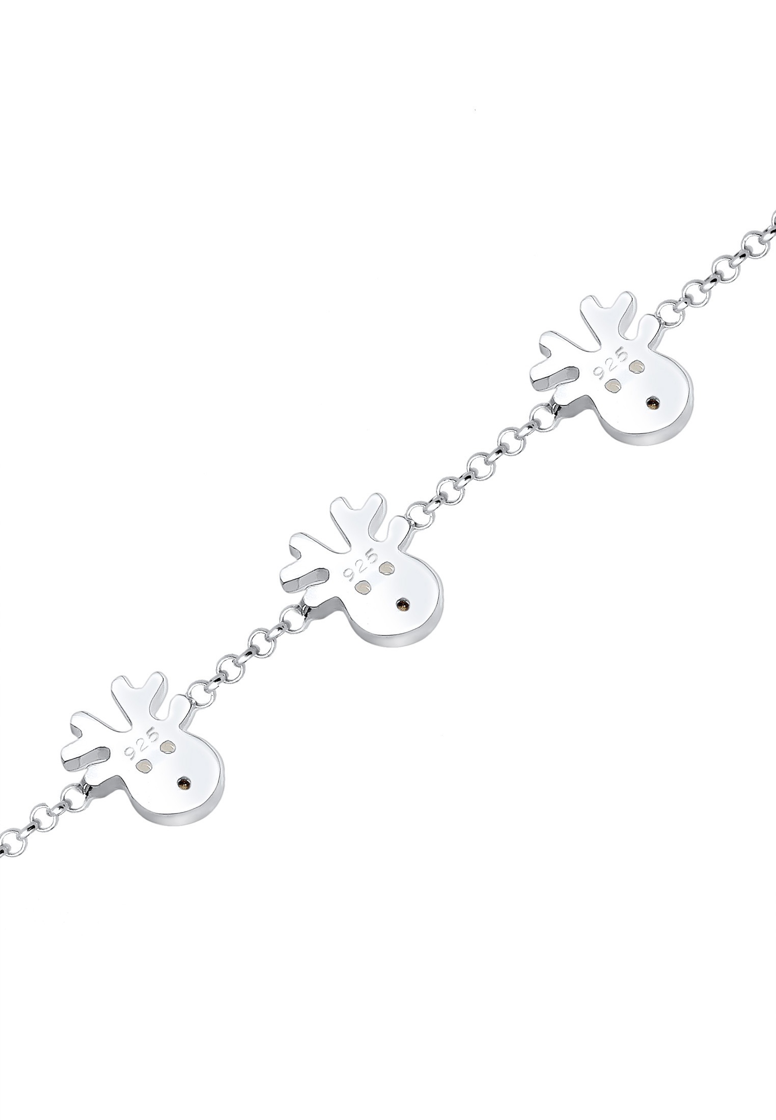 Elli Armband »Kinder Rentier Kristalle 925er Silber«