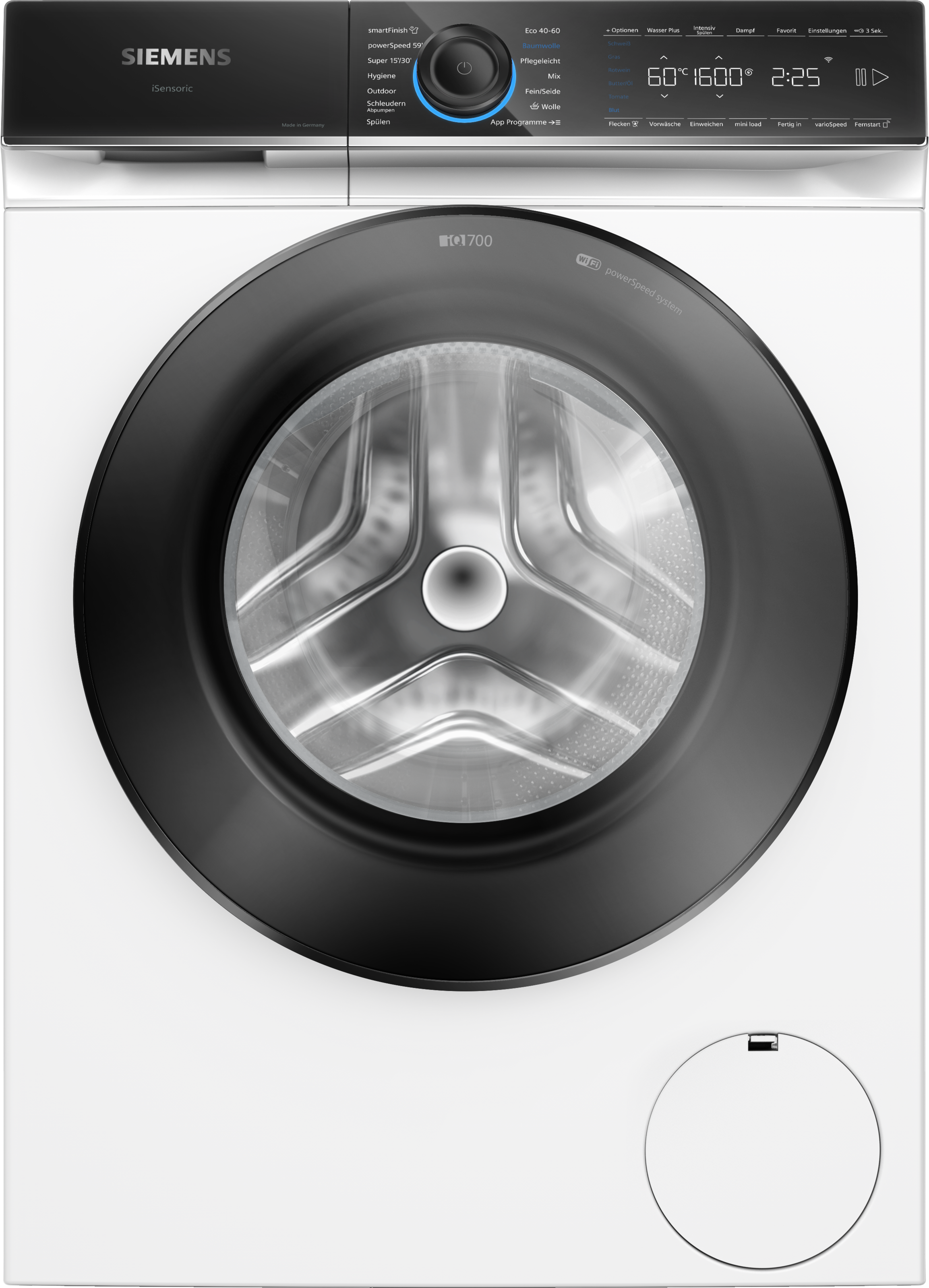 SIEMENS Waschmaschine iQ700 "WG46B2071" 9 kg 1600 U/min günstig online kaufen