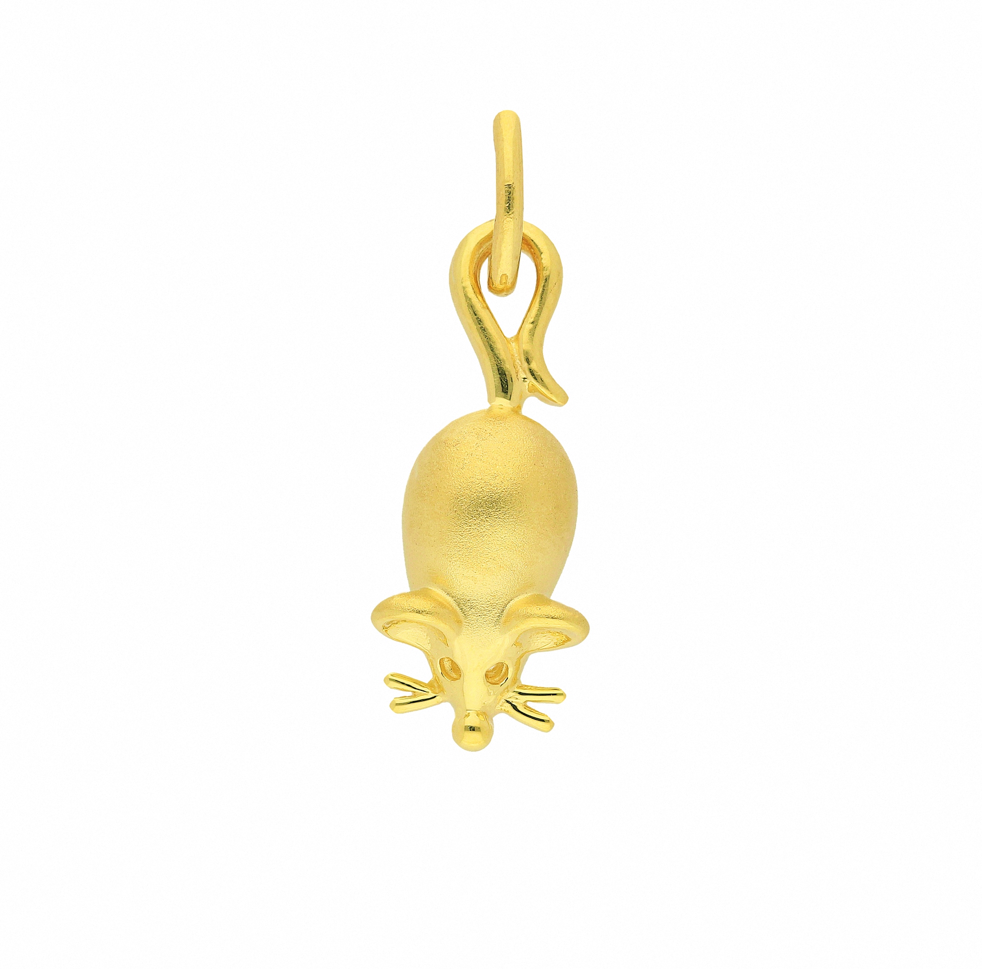 Adelia´s Kettenanhänger »Damen Goldschmuck 333 Gold Anhänger Maus«, 333 Gold Goldschmuck für Damen