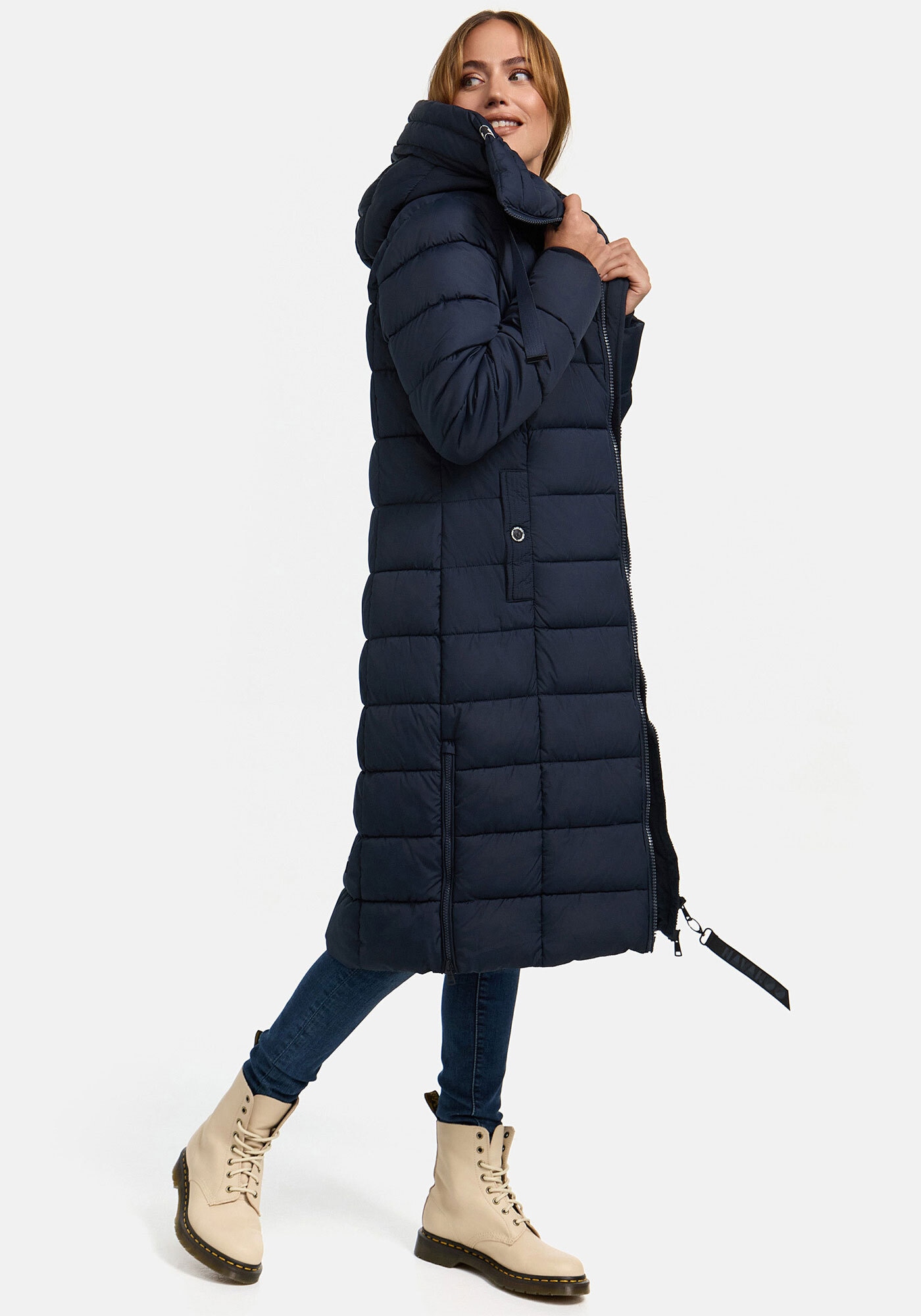 Navahoo Winterjacke »Mondmaedchen«, mit großer Kapuze