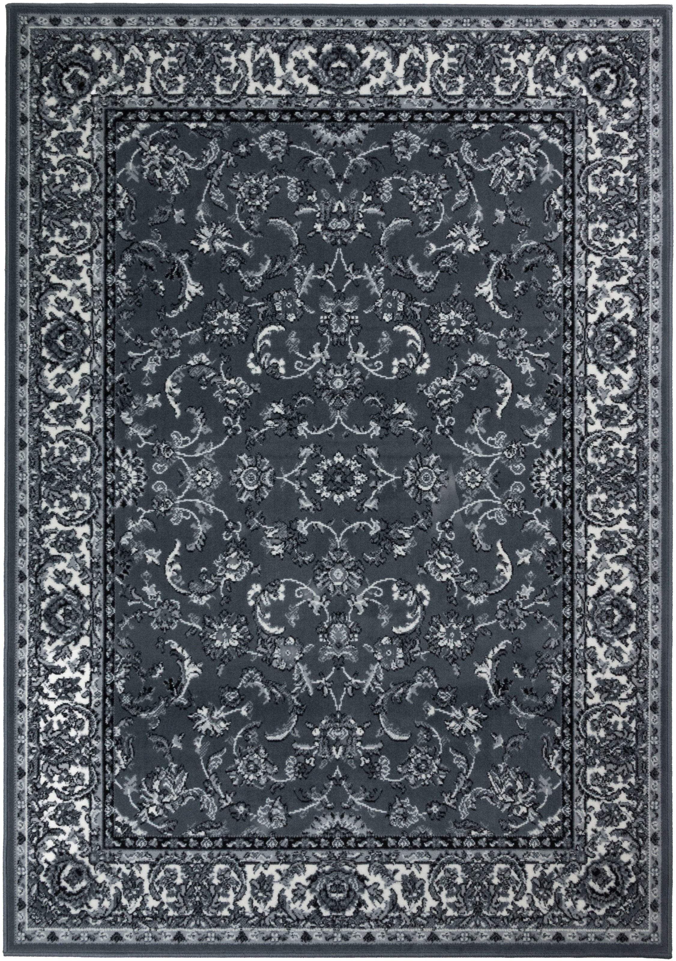OTTO home Teppich »Ezzo, mit Bordüre, Kurzflor, Made in Belgium«, rechteckig, 7 mm Höhe, Orient-Optik, Teppich, Wohnzimmer, Esszimmer, Schlafzimmer
