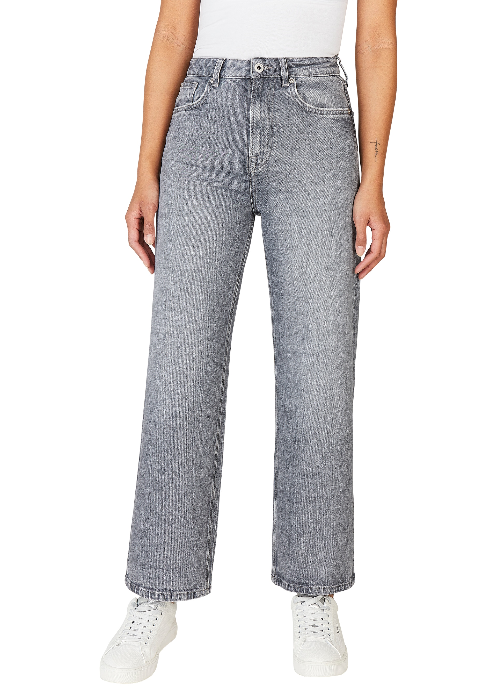 Pepe Jeans Gerade Jeans »STRAIGHT JEANS UHW«, mit hohem Bund