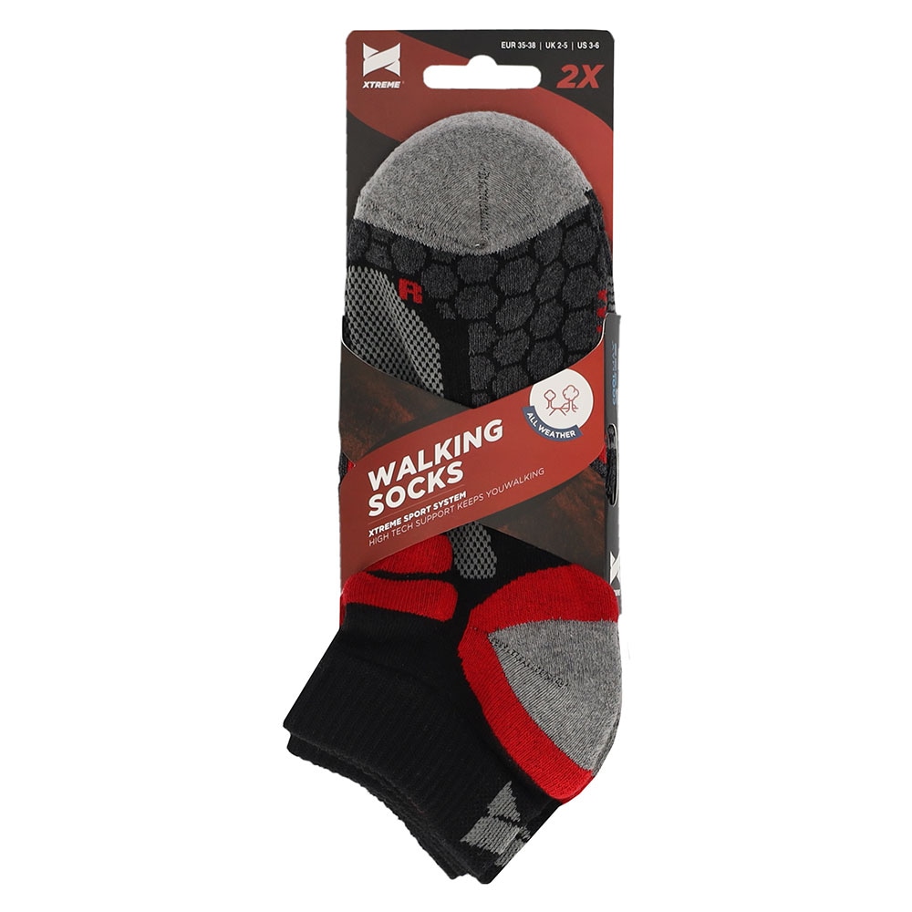 XTREME sockswear Laufsocken, mit Rippstruktur