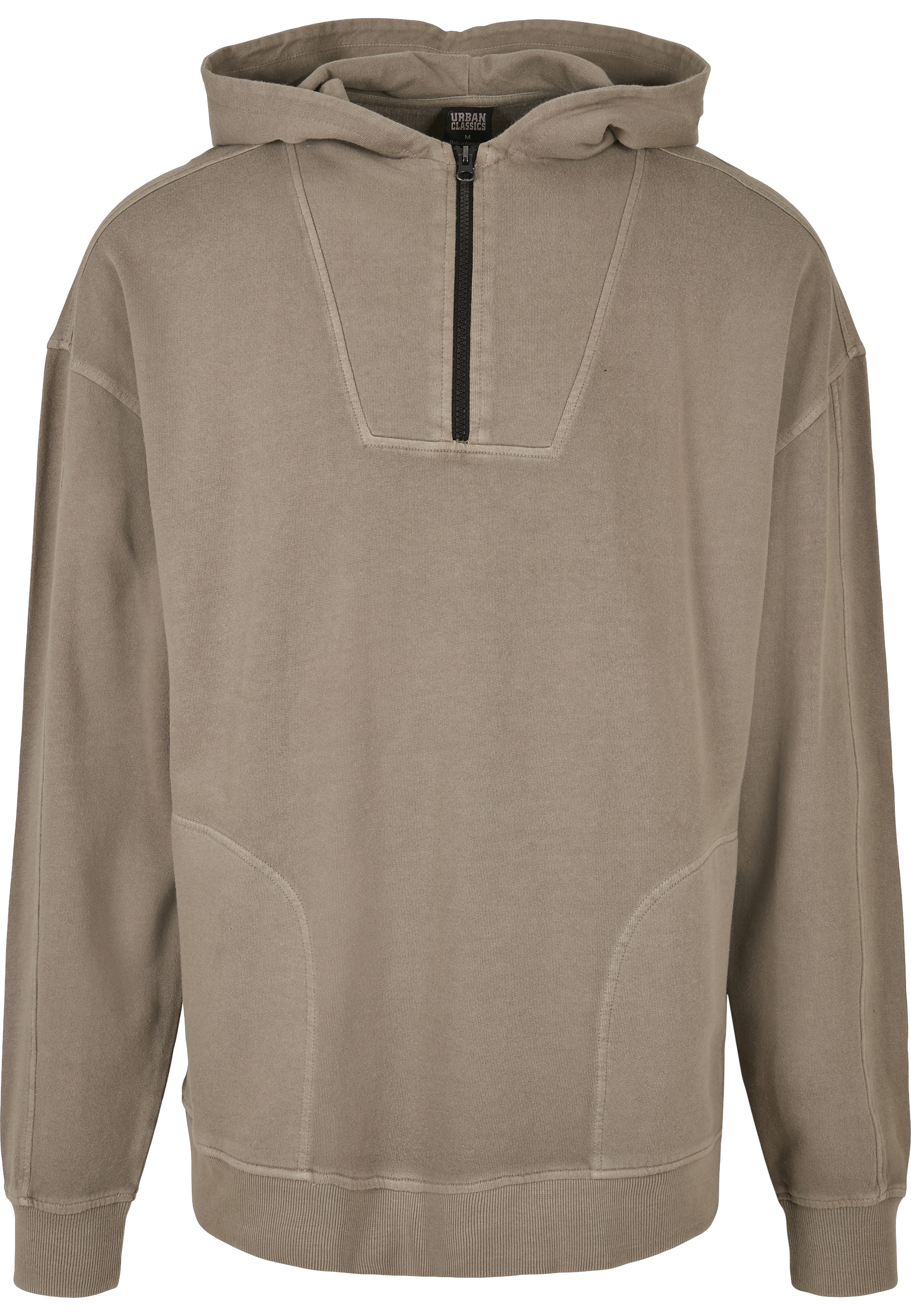URBAN CLASSICS Hoodie "Urban Classics Herren Overdyed Camp Hoody", 1