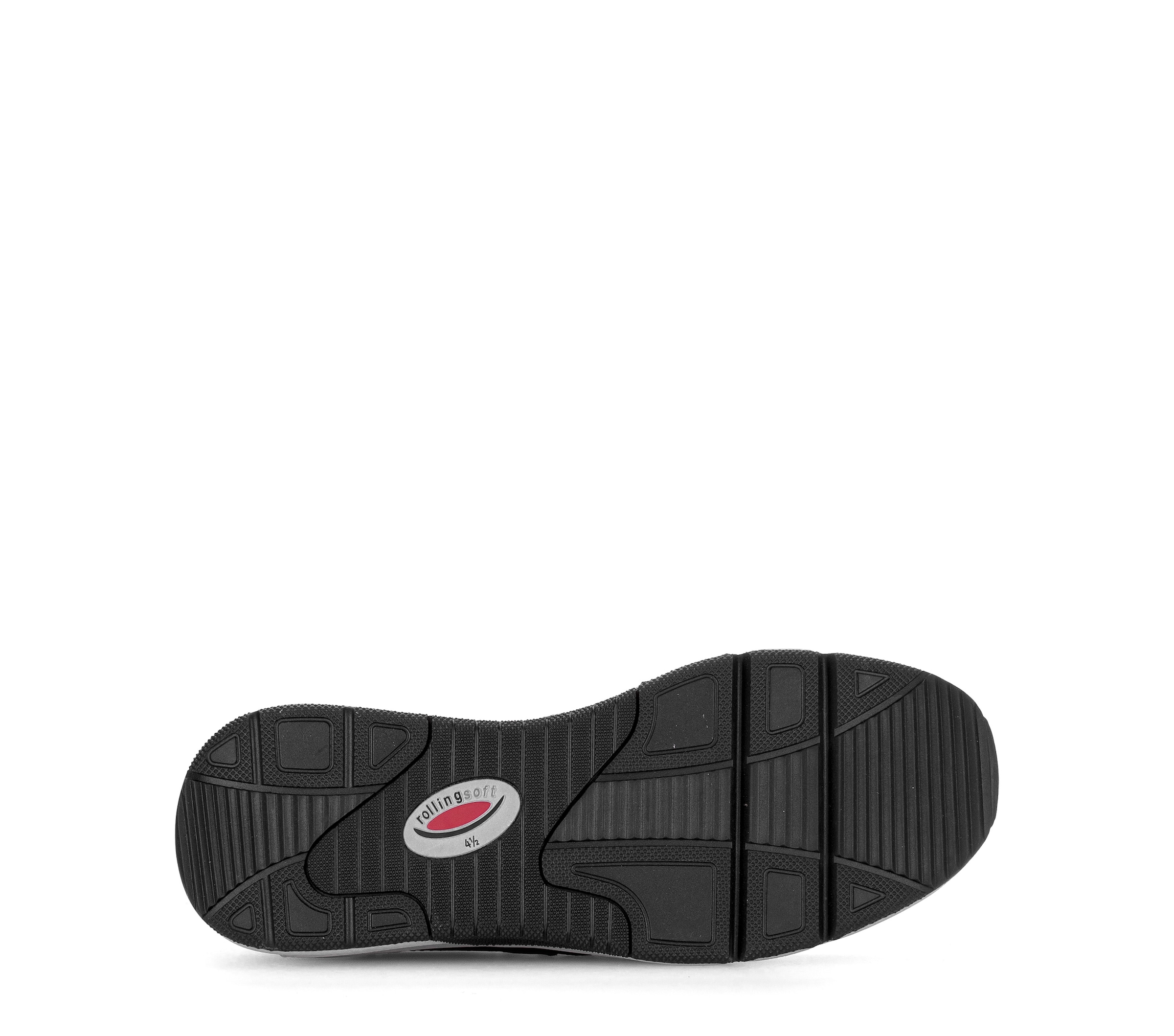 rollingsoft Keilsneaker  Schnürschuh, Halbschuh, Freizeitschuh mit Außenreißverschluss